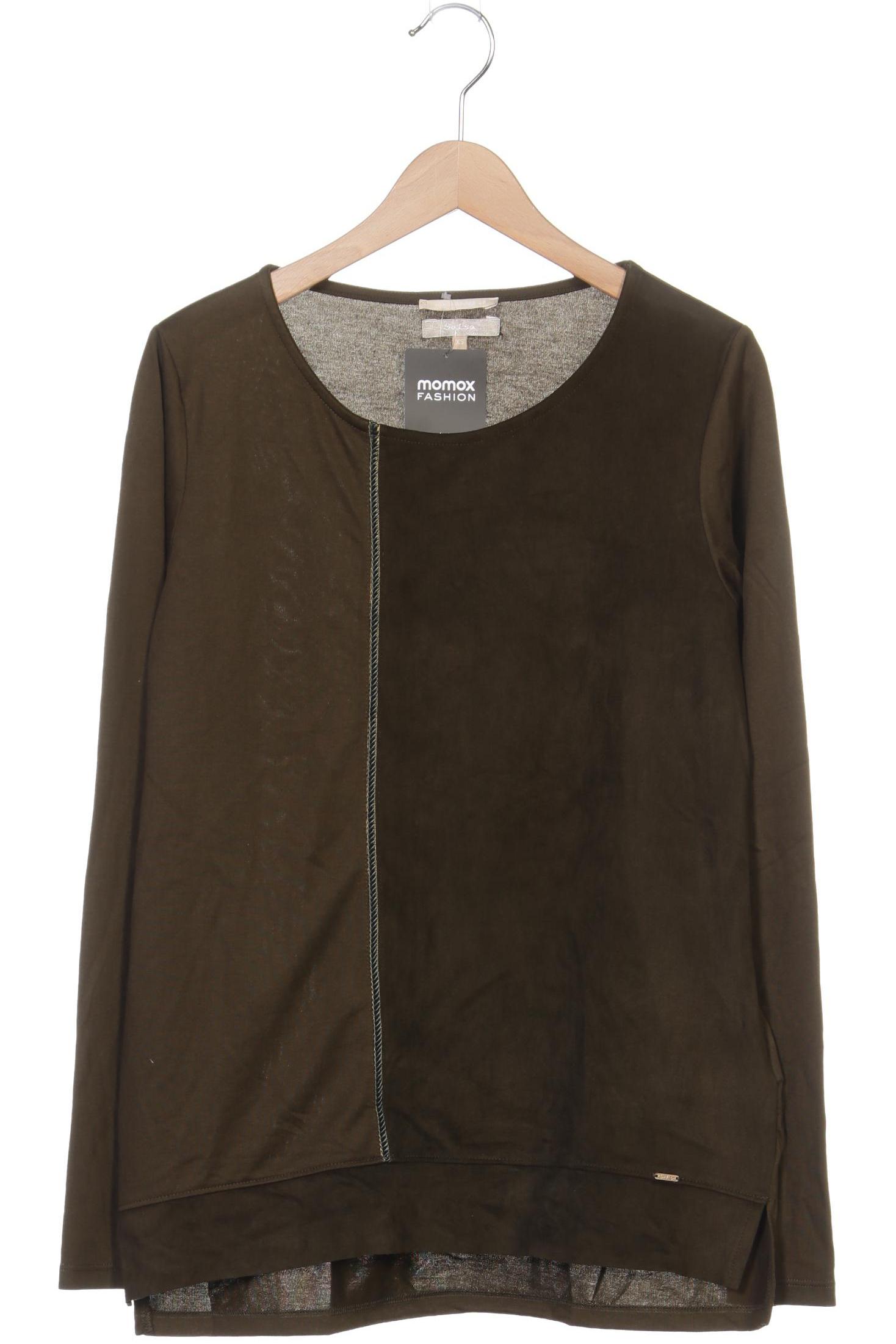 

Salsa Damen Langarmshirt, grün, Gr. 34