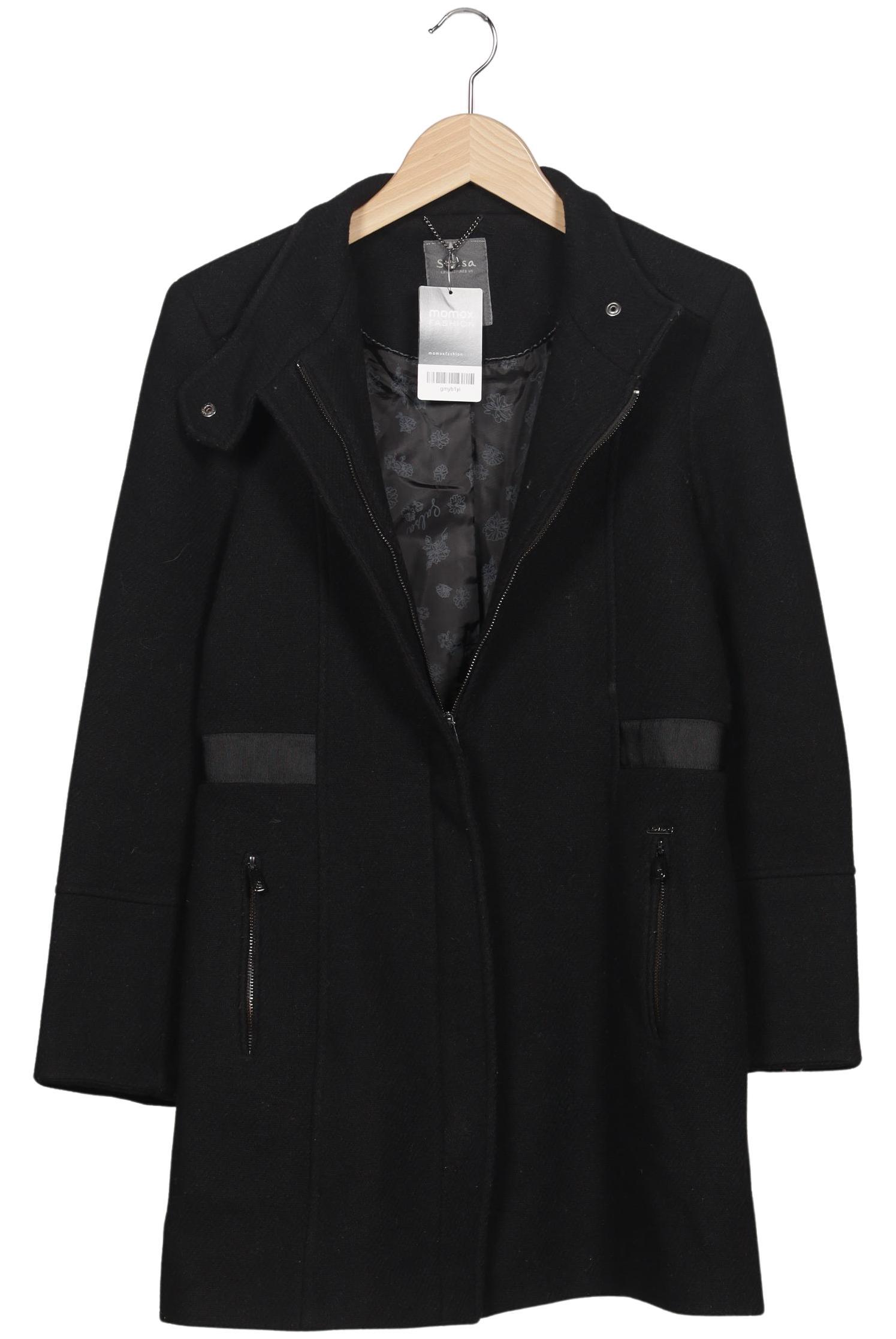 

Salsa Damen Mantel, schwarz, Gr. 42