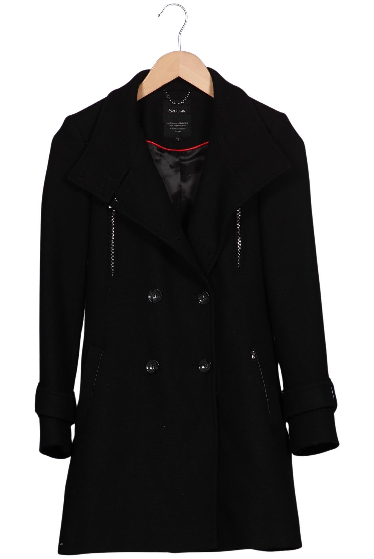 

Salsa Damen Mantel, schwarz, Gr. 34