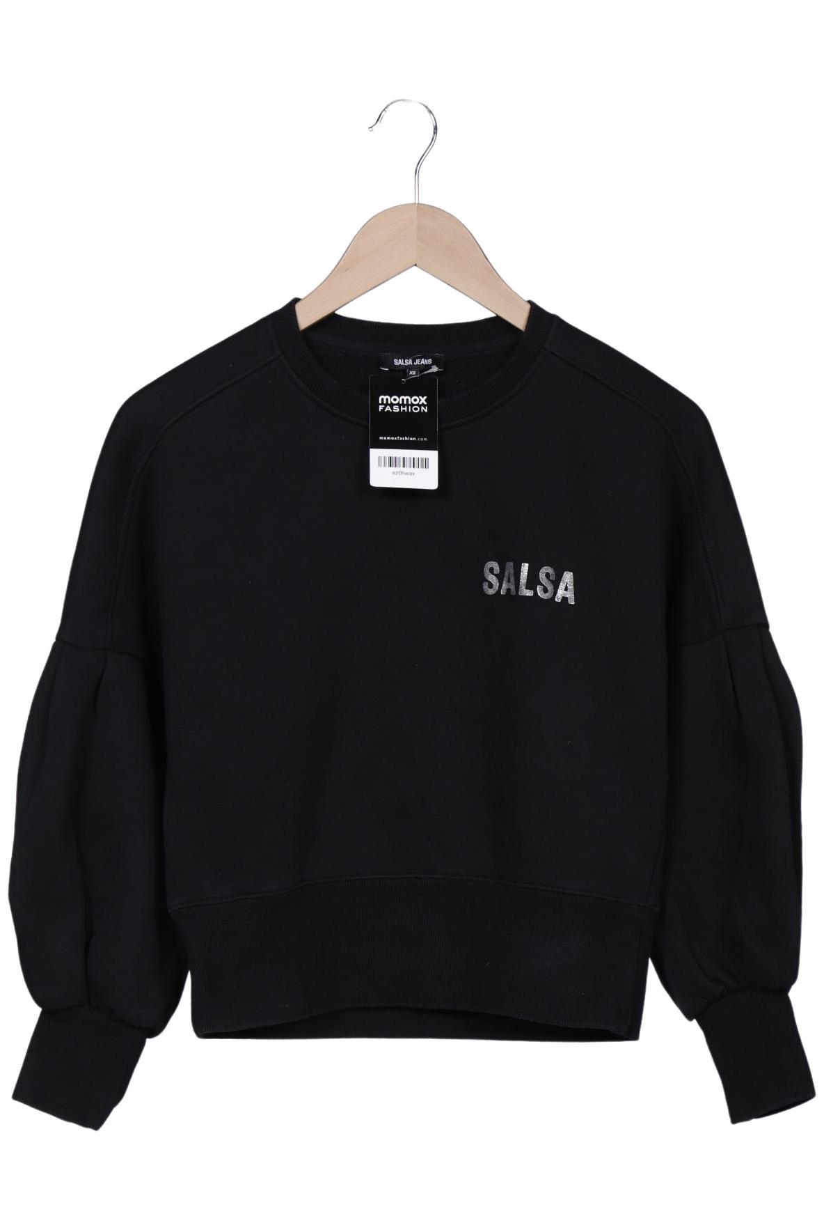 

Salsa Damen Sweatshirt, schwarz, Gr. 34