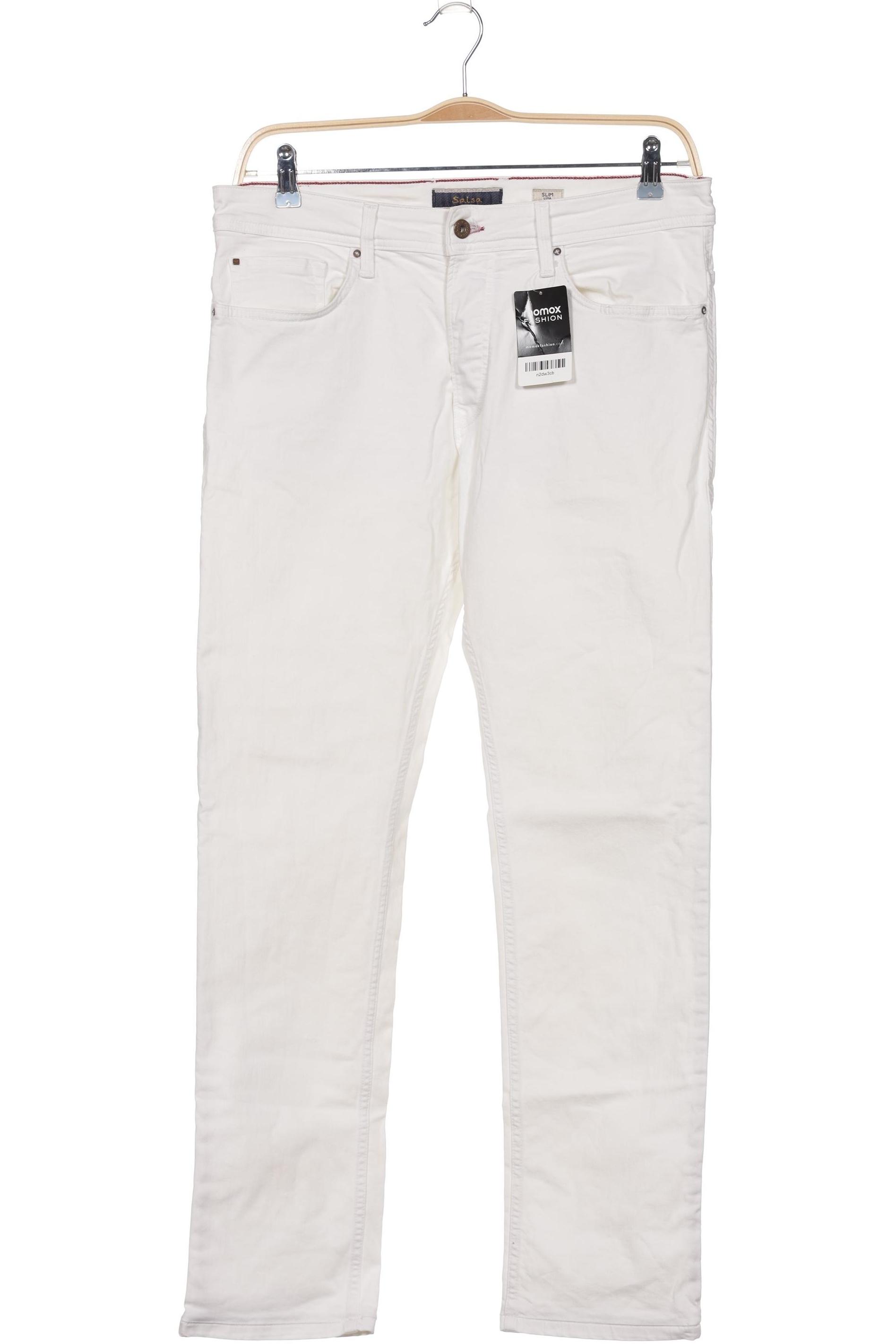 

Salsa Herren Jeans, weiß, Gr. 33