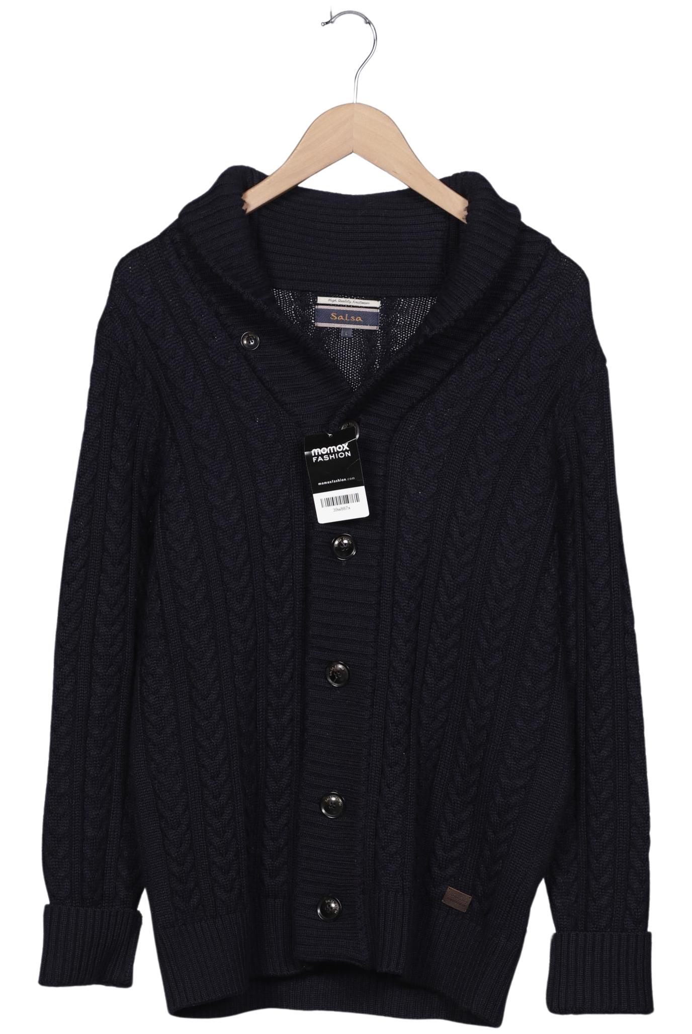 

Salsa Herren Strickjacke, marineblau, Gr. 52
