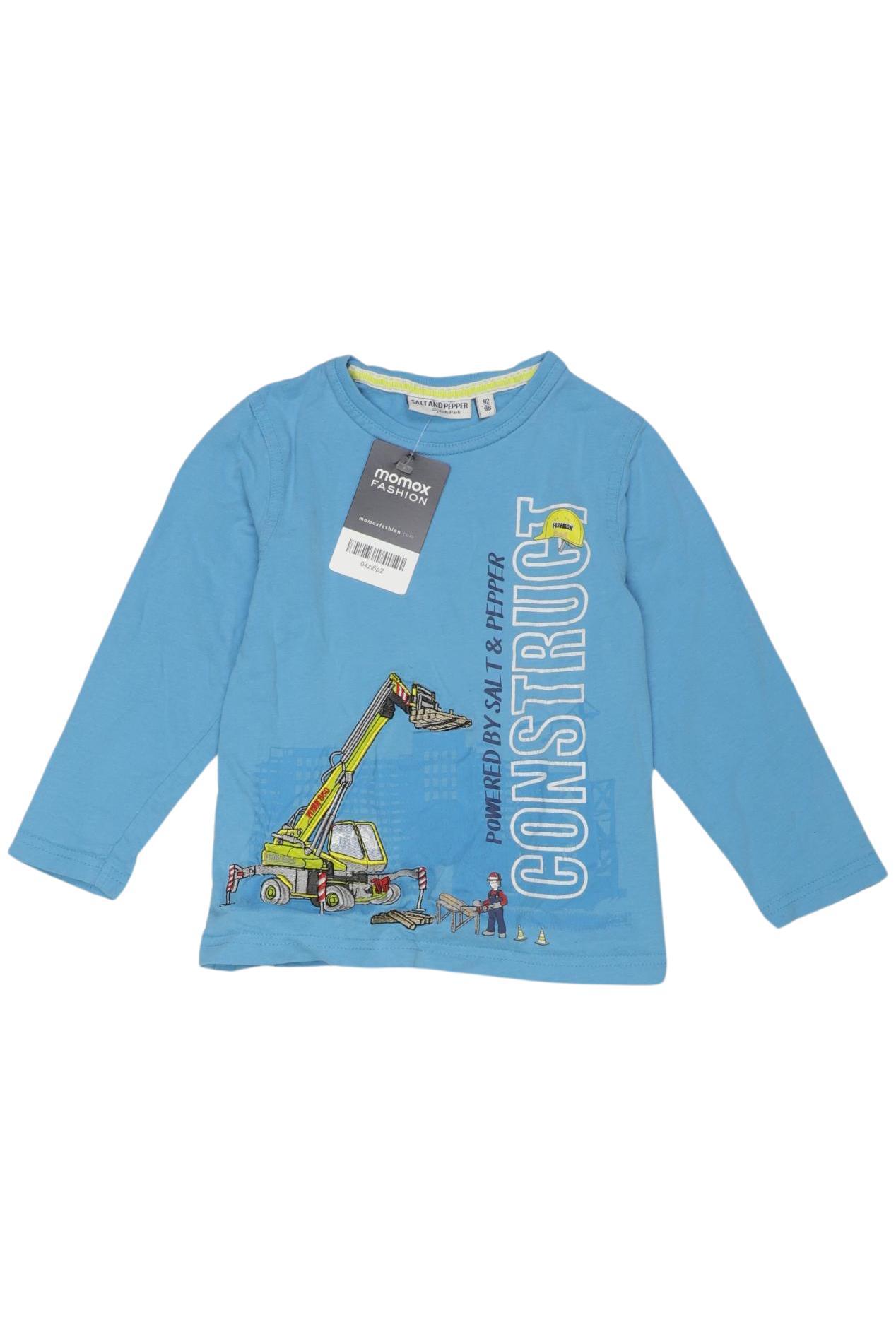 

Salt and Pepper Jungen Langarmshirt, hellblau, Gr. 92