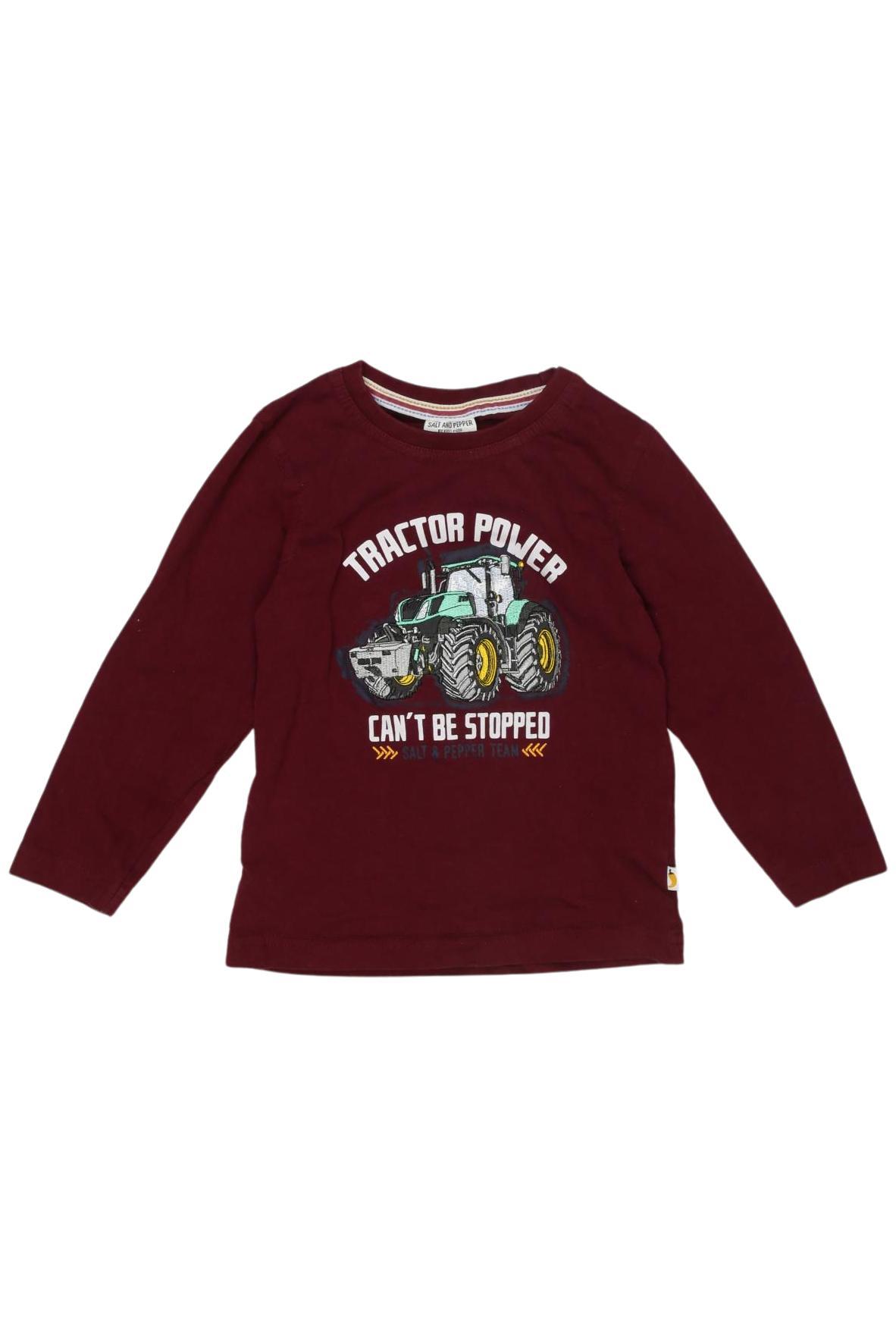 

Salt and Pepper Jungen Langarmshirt, rot, Gr. 92