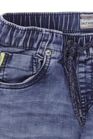 Thumbnail - Salt and Pepper Jungen Shorts, blau, Gr. 122