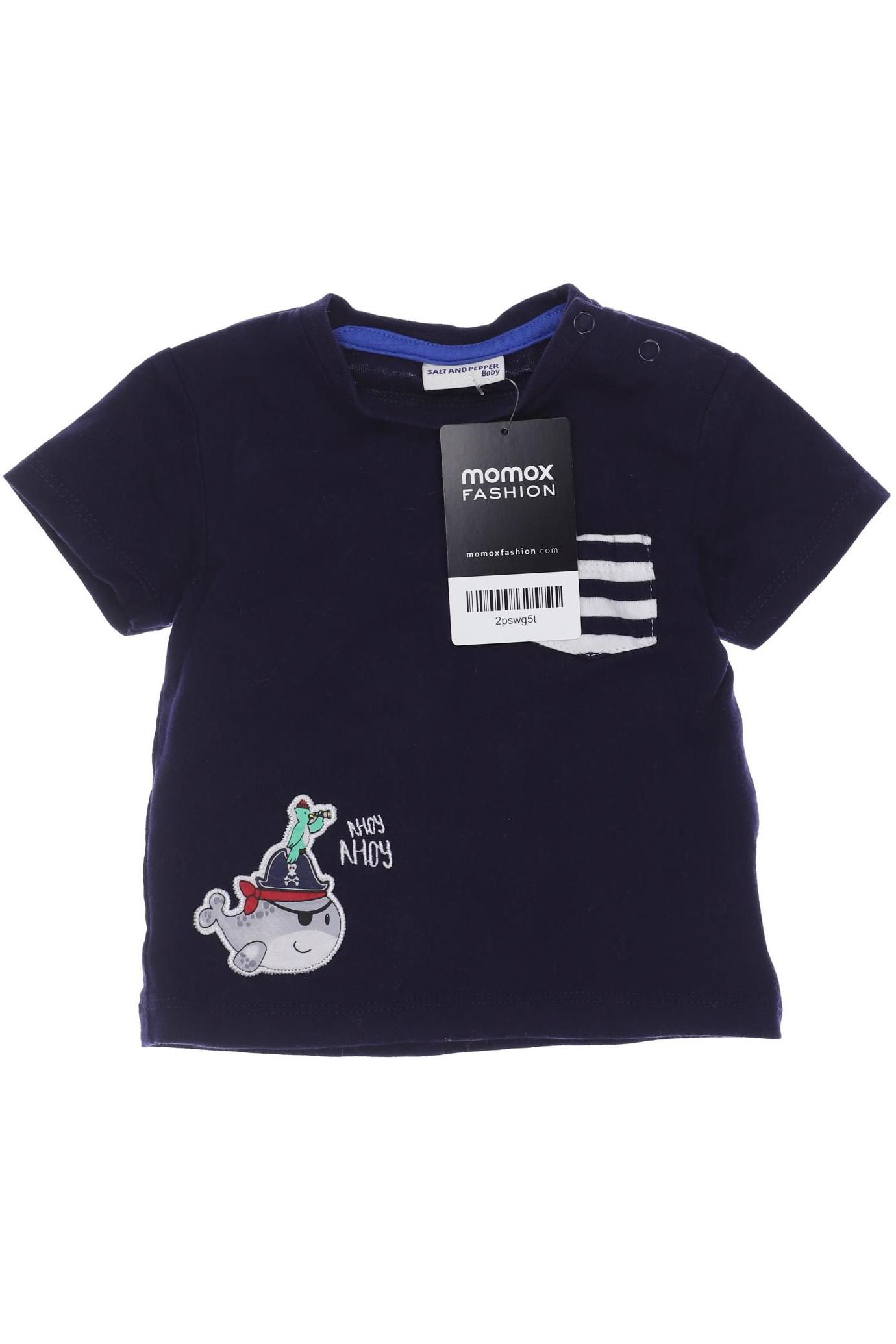 

Salt and Pepper Jungen T-Shirt, marineblau