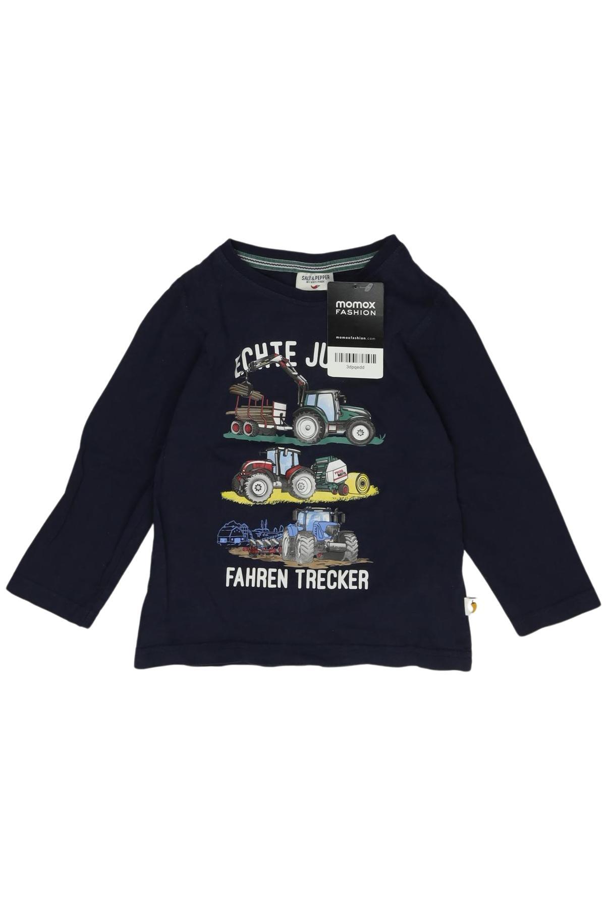 

Salt and Pepper Jungen Langarmshirt, marineblau, Gr. 92