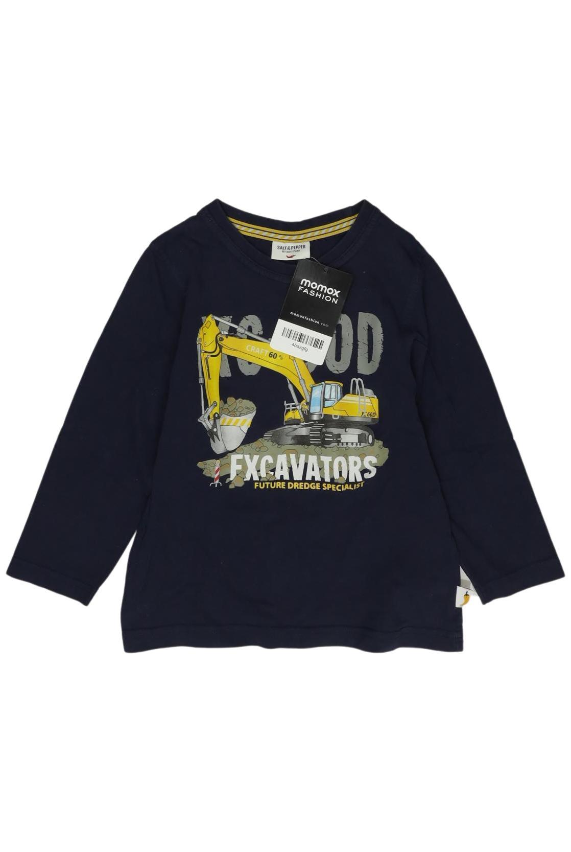 

Salt and Pepper Jungen Langarmshirt, marineblau, Gr. 92