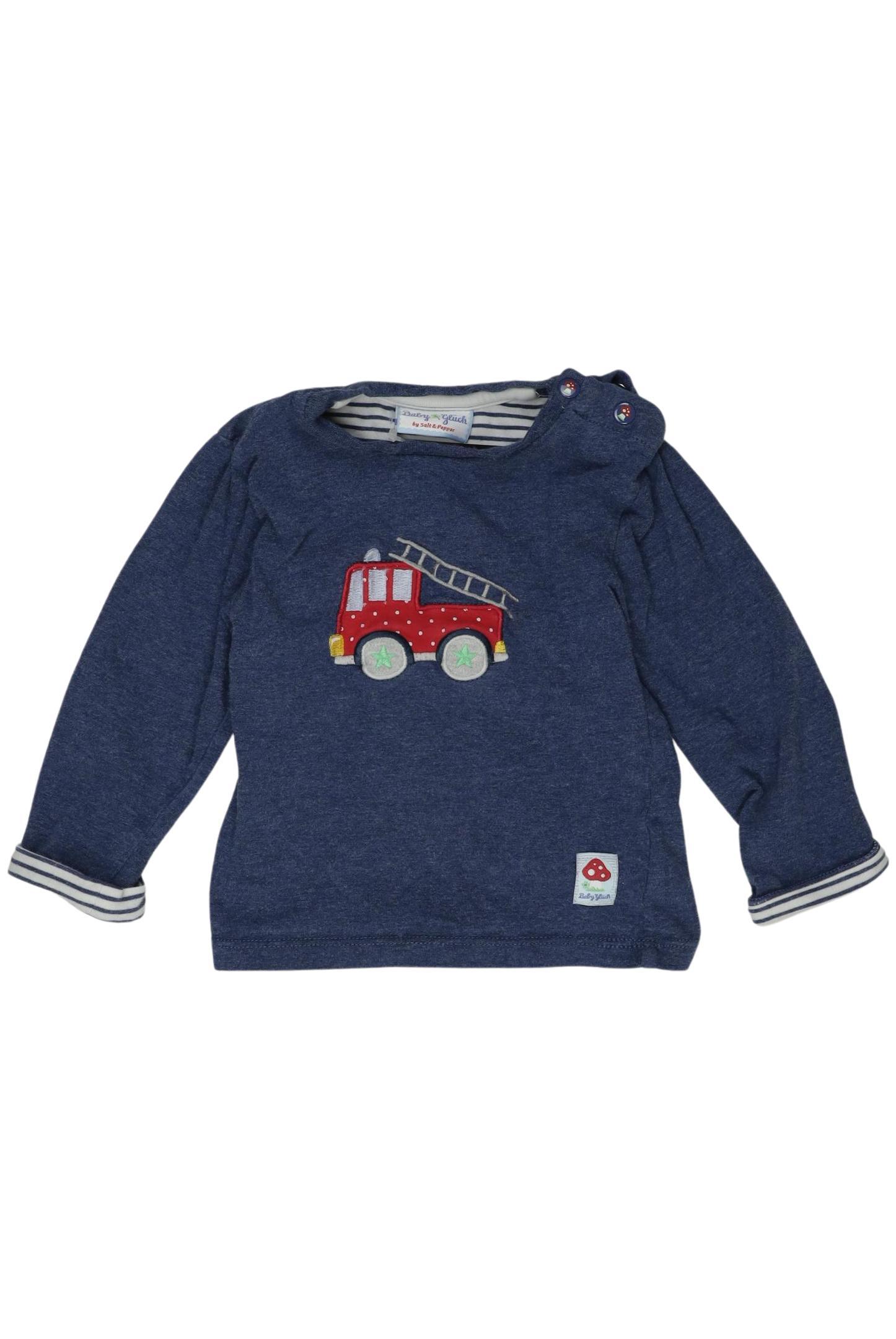 

Salt and Pepper Jungen Langarmshirt, marineblau, Gr. 68
