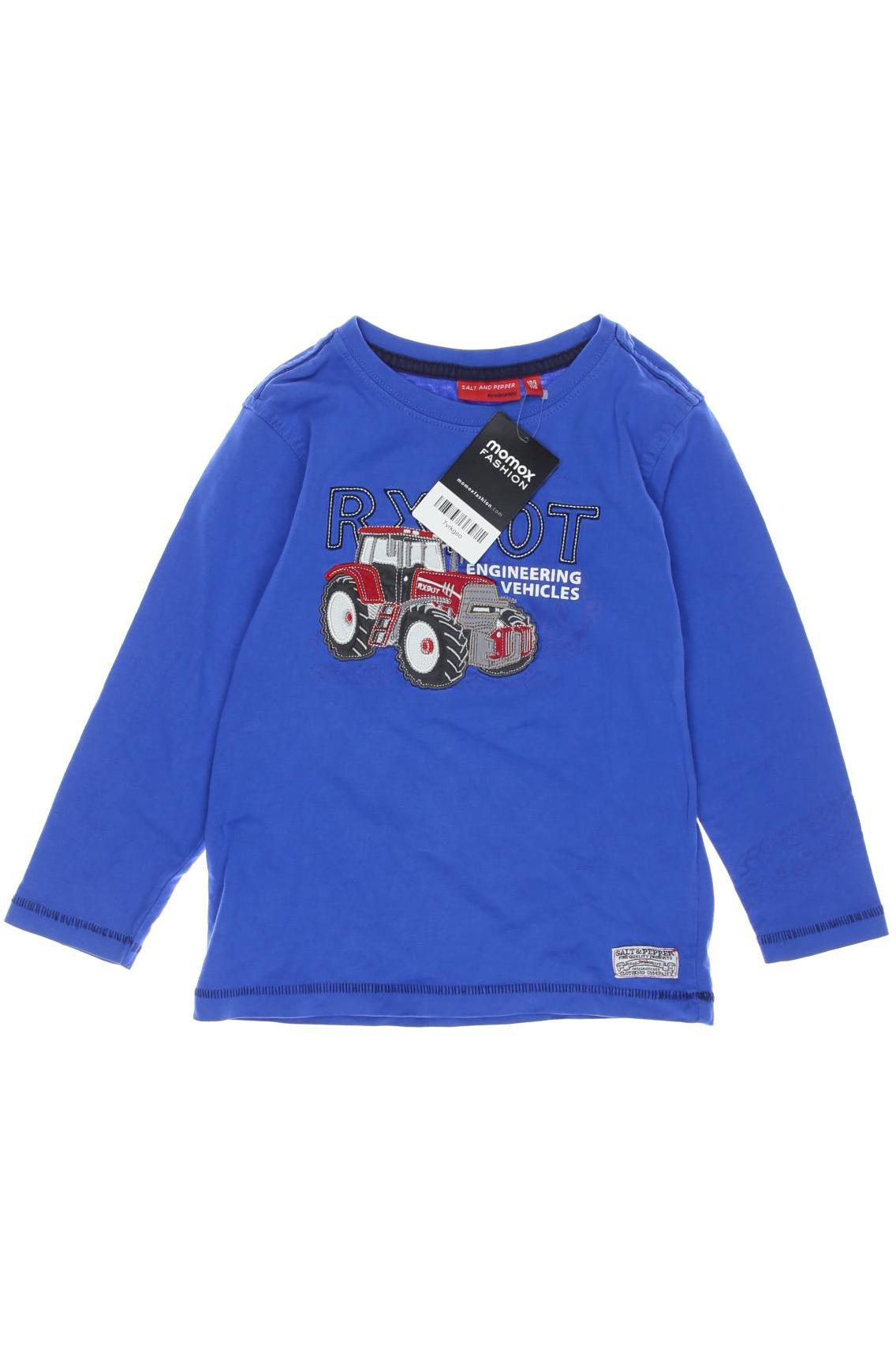 

Salt and Pepper Herren Langarmshirt, blau, Gr. 104