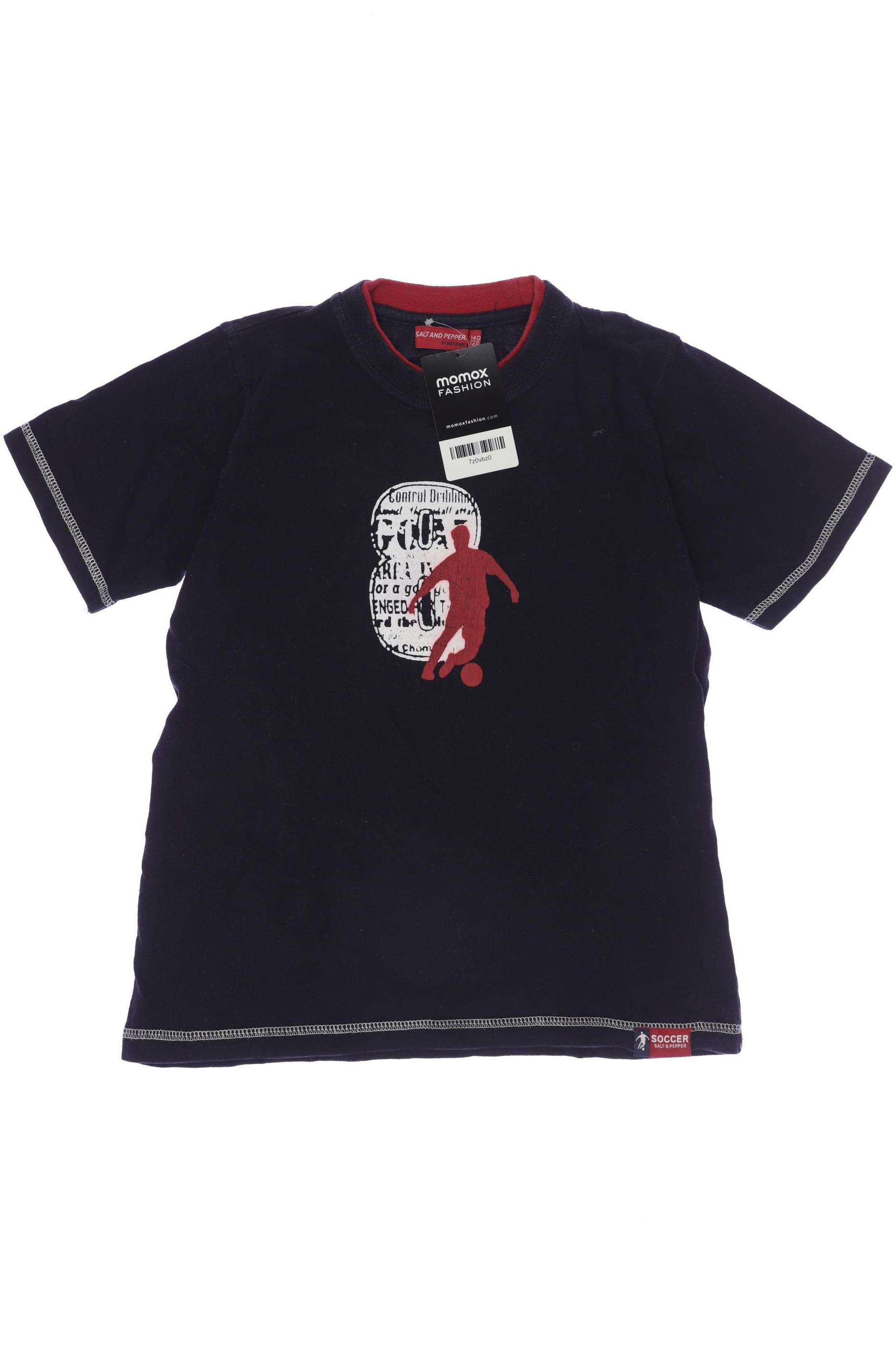 

Salt and Pepper Jungen T-Shirt, marineblau