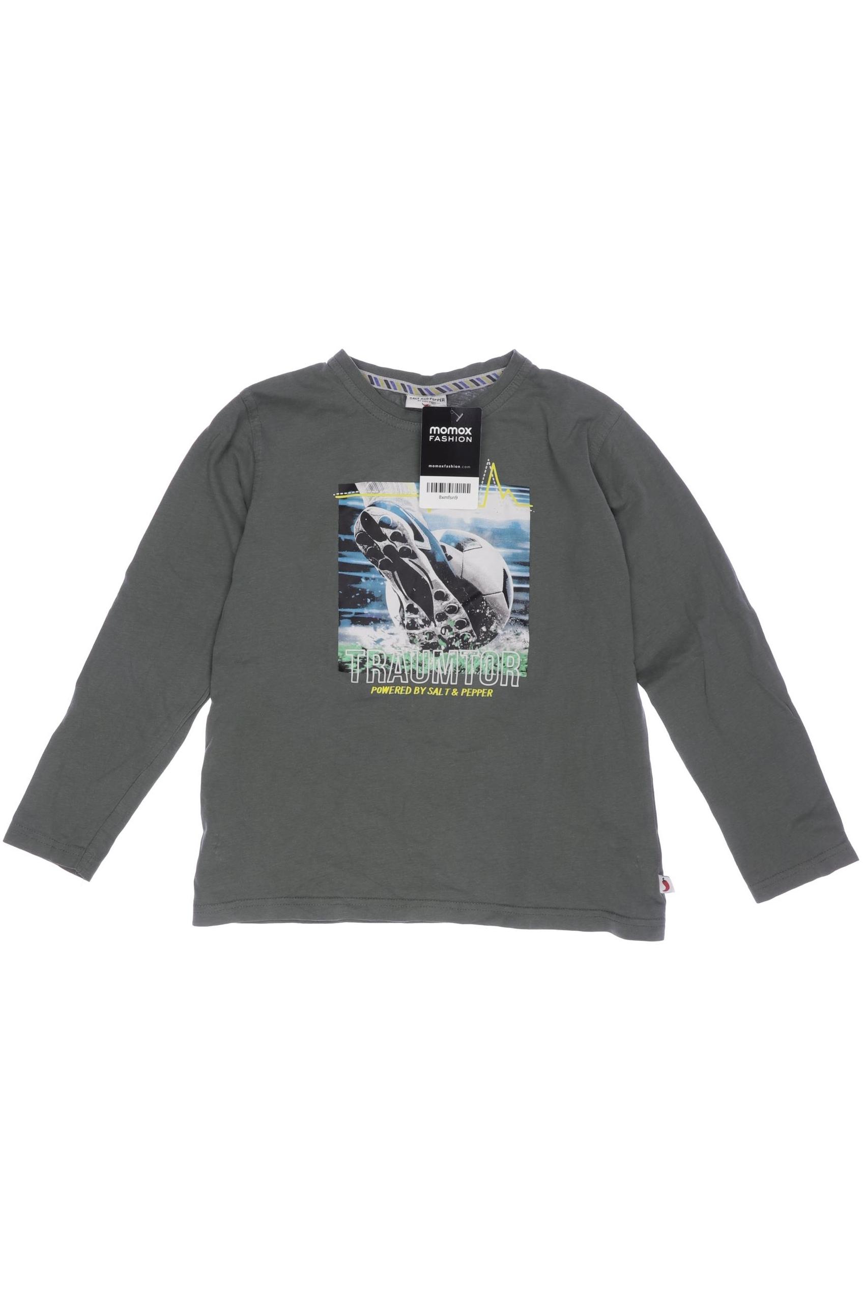 

Salt and Pepper Herren Langarmshirt, grün, Gr. 128
