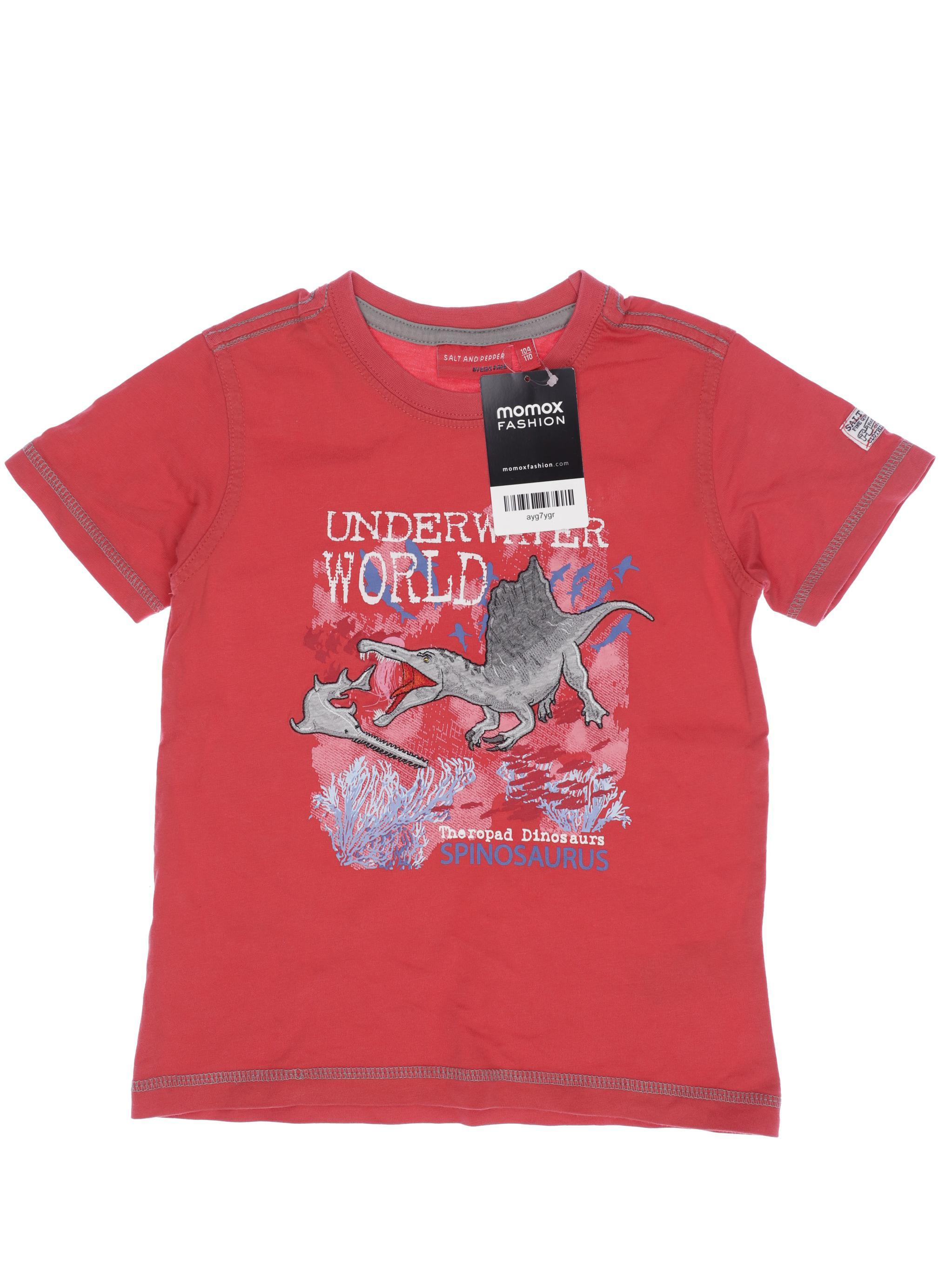 

Salt and Pepper Jungen T-Shirt, rot