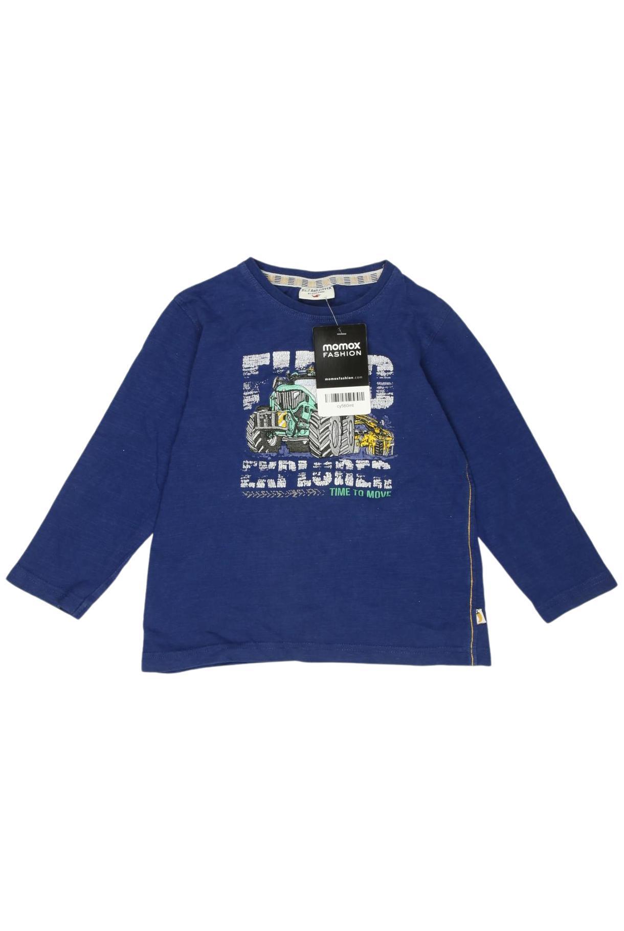 

Salt and Pepper Jungen Langarmshirt, blau, Gr. 92