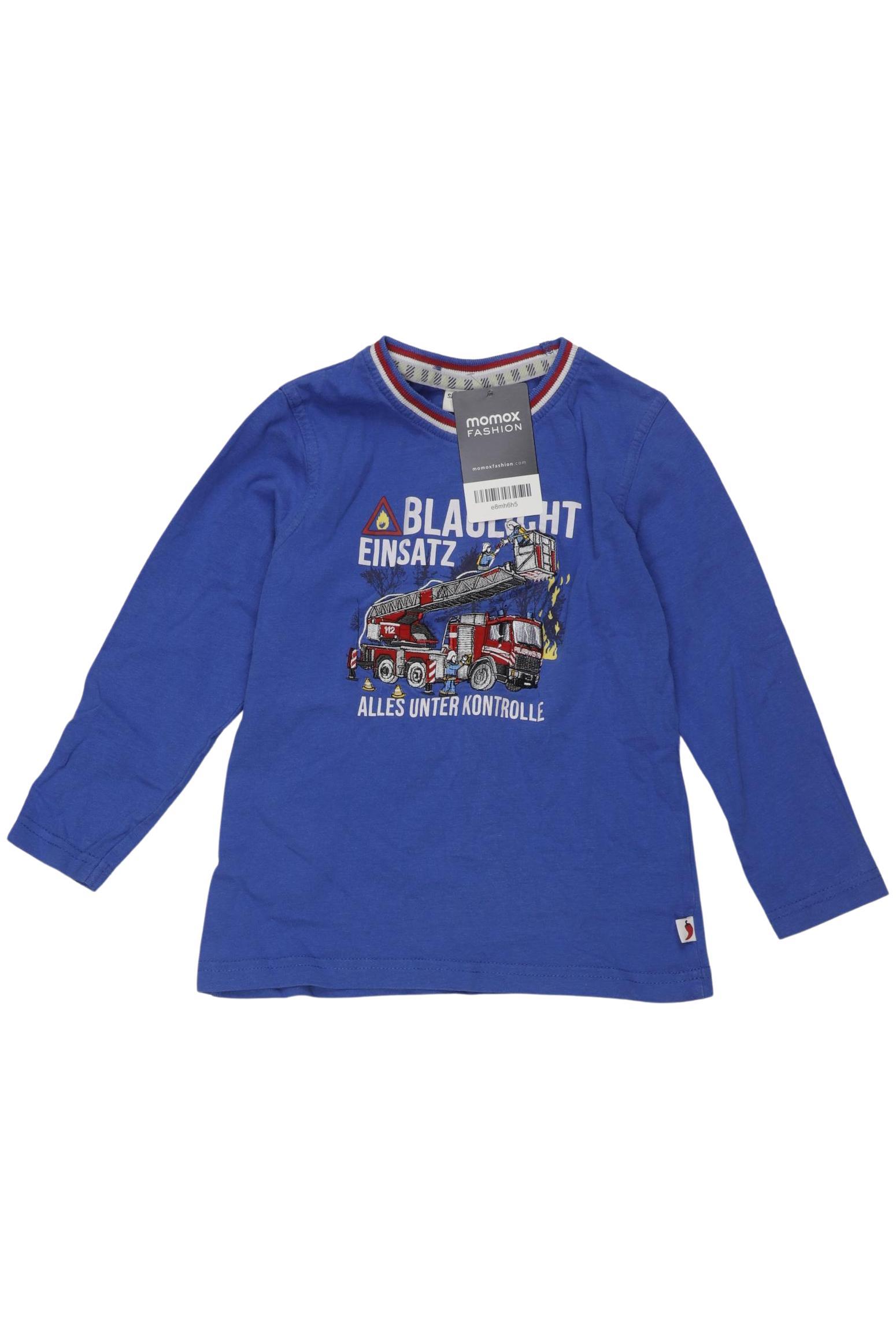 

Salt and Pepper Jungen Langarmshirt, blau, Gr. 104