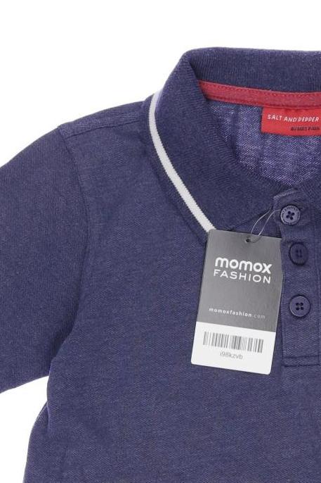 Thumbnail - Salt and Pepper Jungen Poloshirt, marineblau, Gr. 116