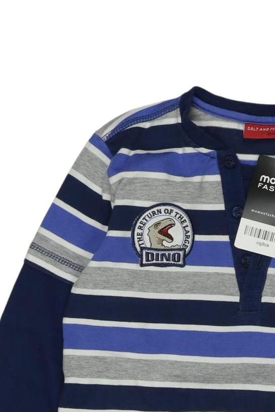 Thumbnail - Salt and Pepper Jungen Langarmshirt, mehrfarbig, Gr. 128