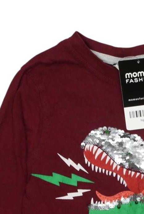 Thumbnail - Salt and Pepper Jungen Langarmshirt, rot, Gr. 92