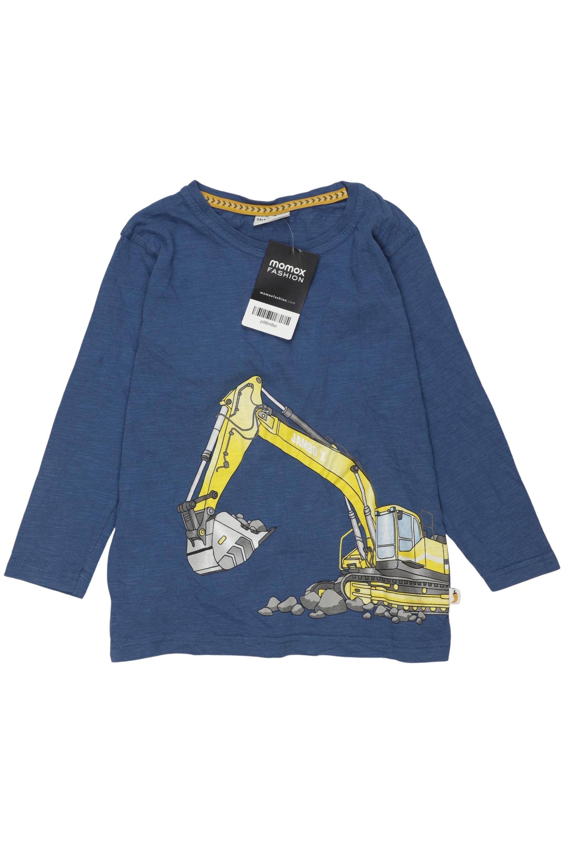 

Salt and Pepper Jungen Langarmshirt, blau, Gr. 116