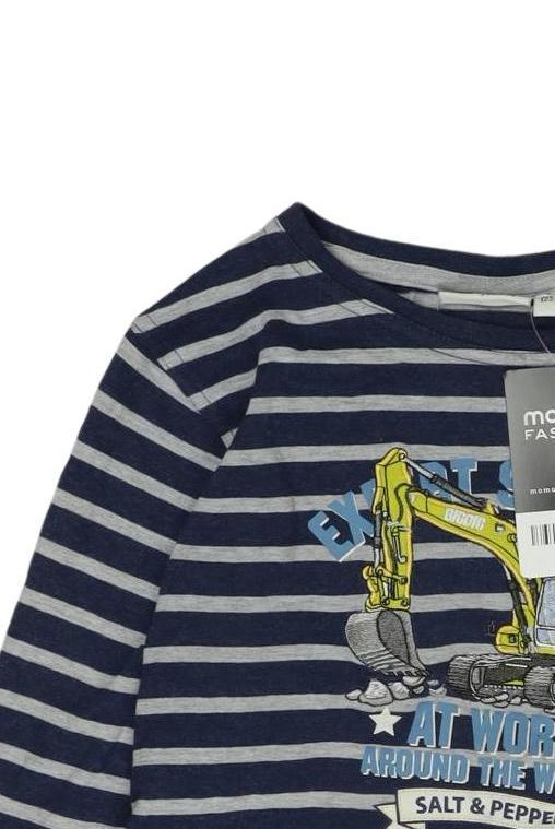 Thumbnail - Salt and Pepper Jungen Langarmshirt, mehrfarbig, Gr. 116