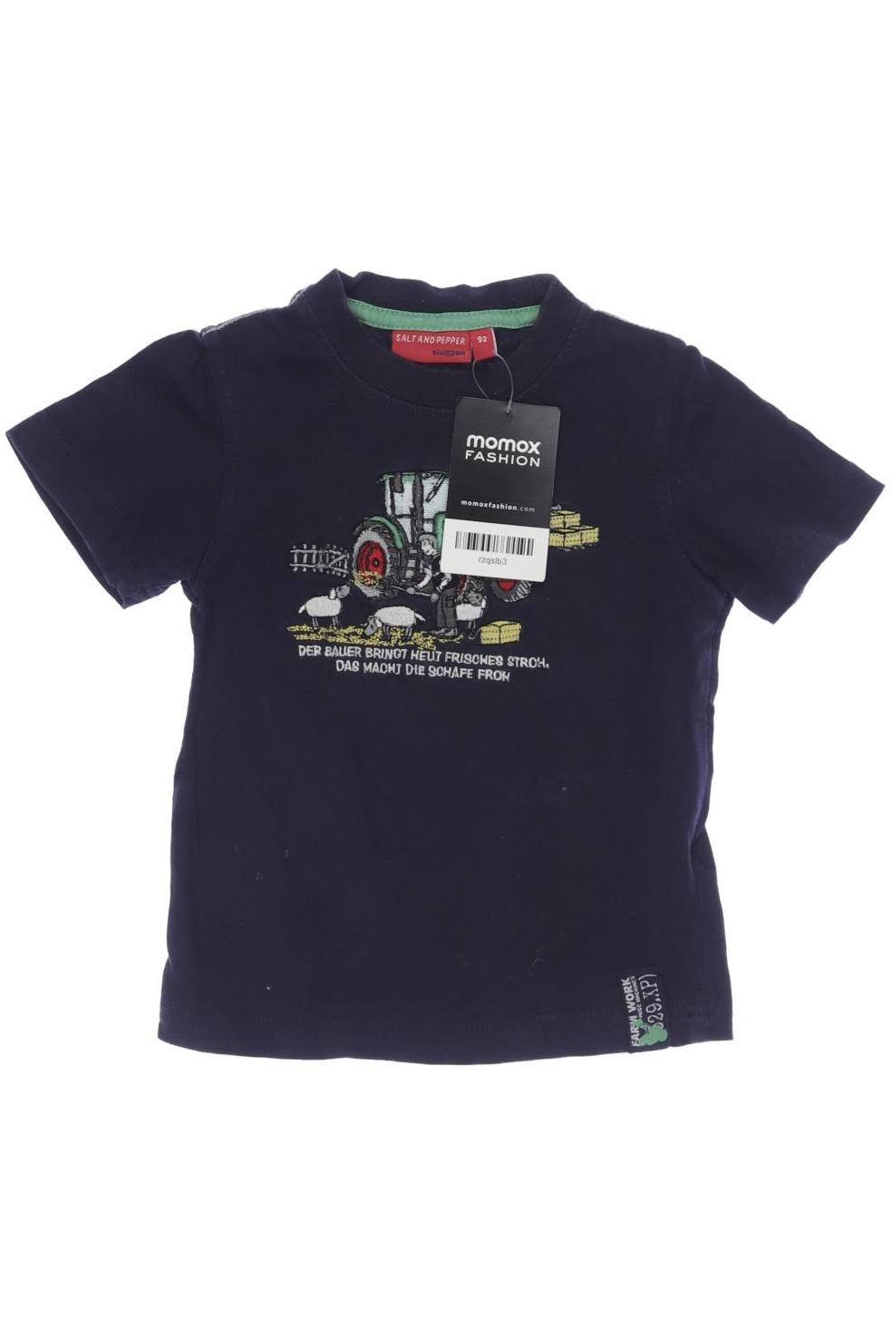 

Salt and Pepper Jungen T-Shirt, marineblau