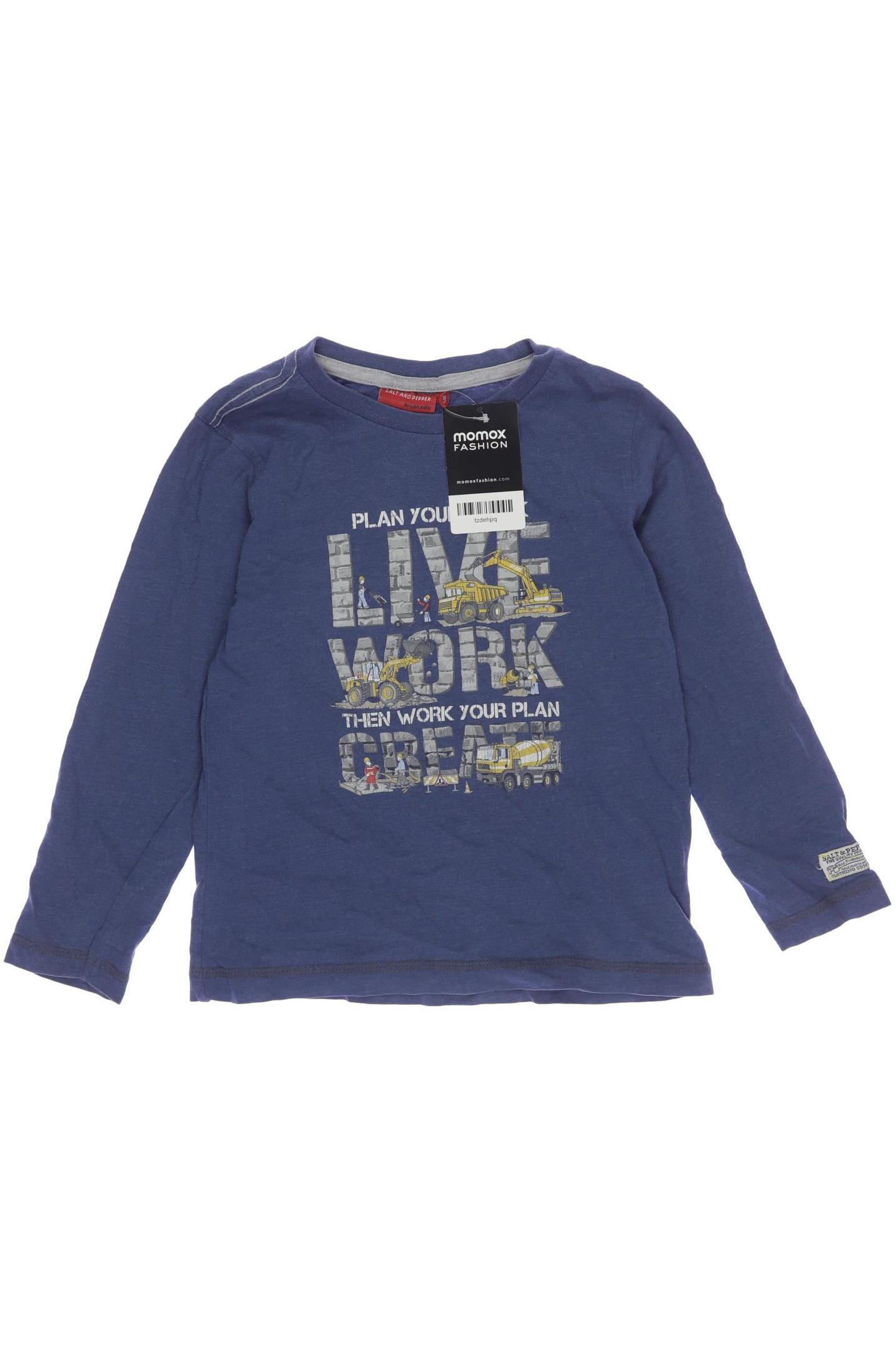 

Salt and Pepper Herren Langarmshirt, blau, Gr. 116