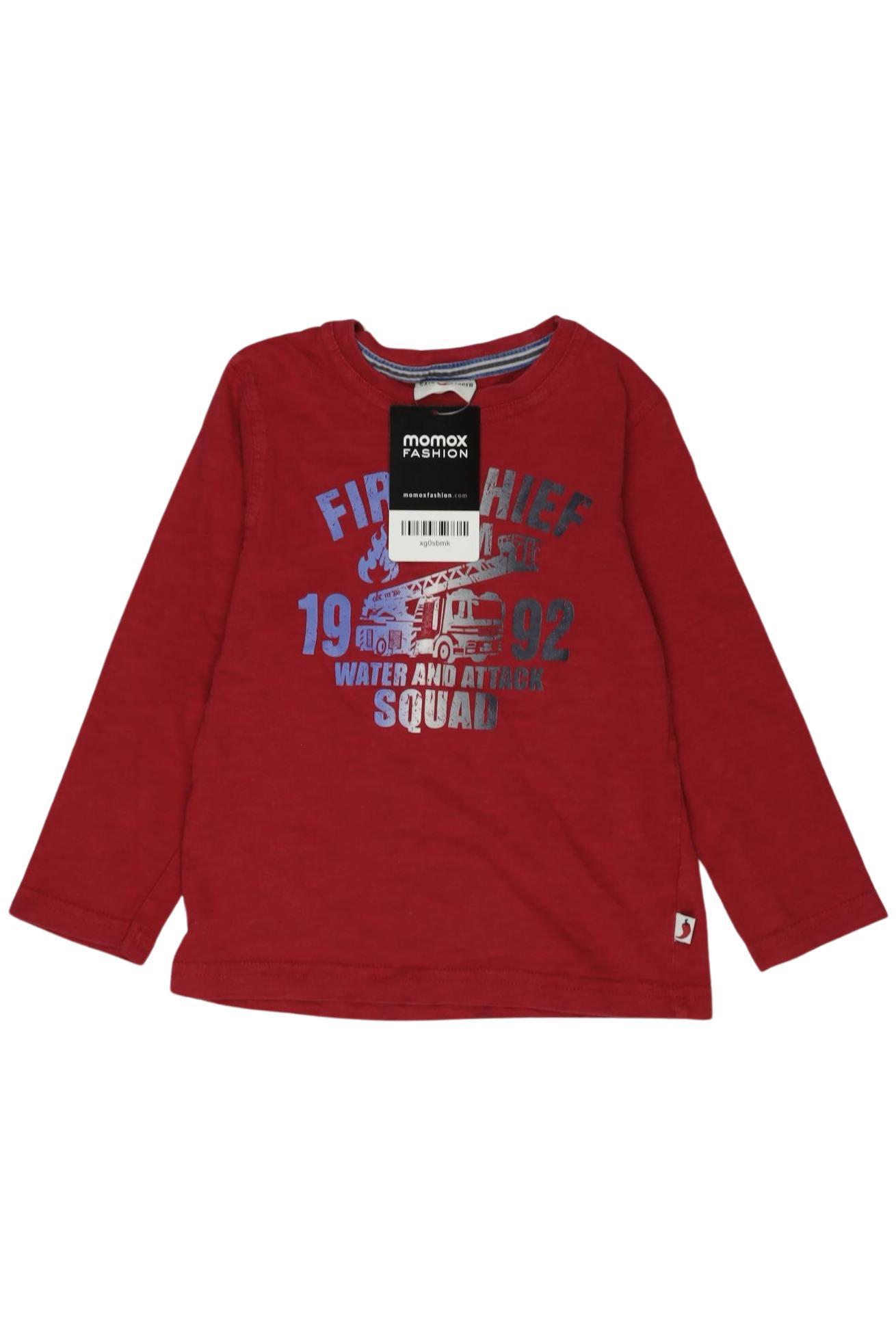 

Salt and Pepper Jungen Langarmshirt, rot, Gr. 92