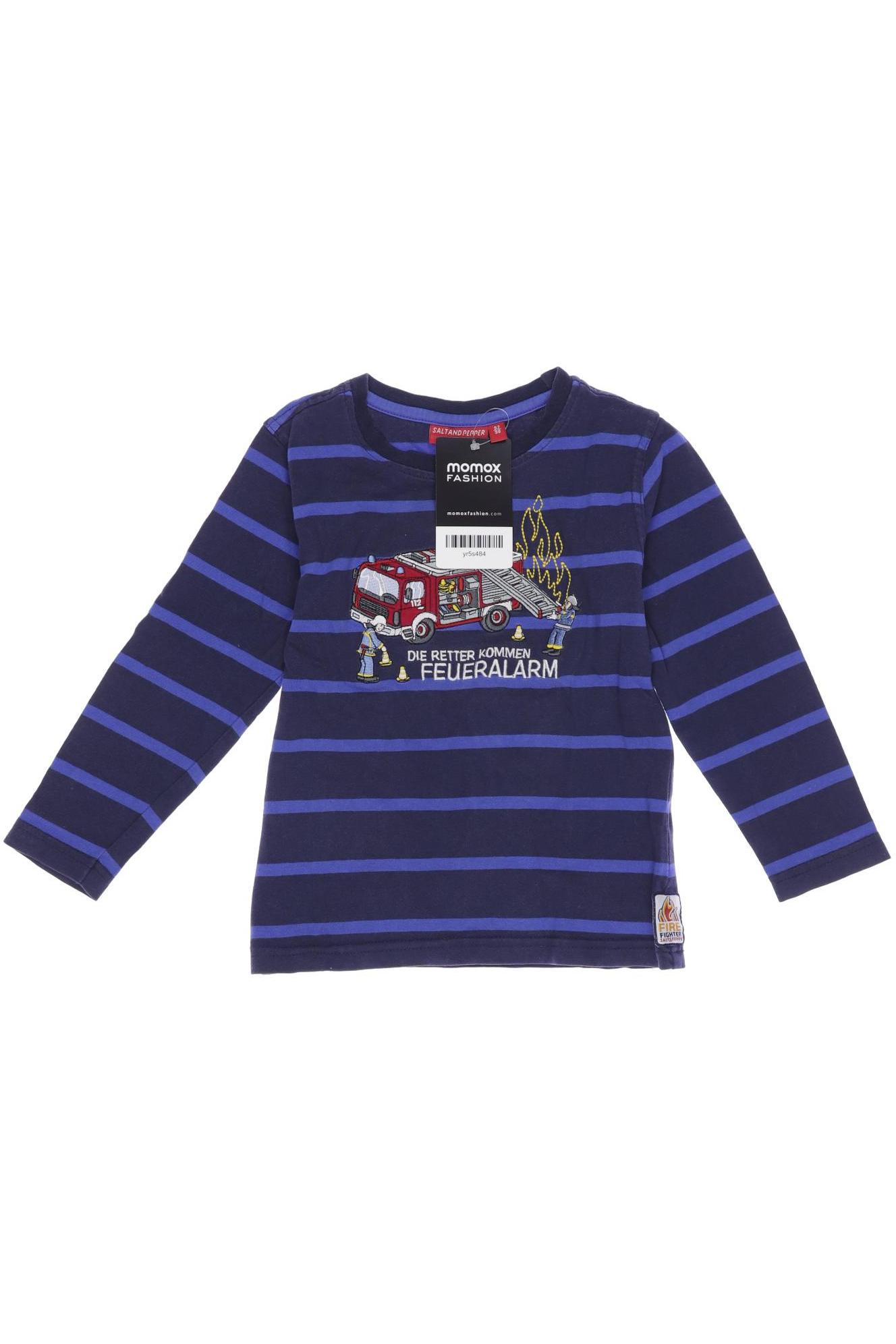 

Salt and Pepper Herren Langarmshirt, marineblau, Gr. 92