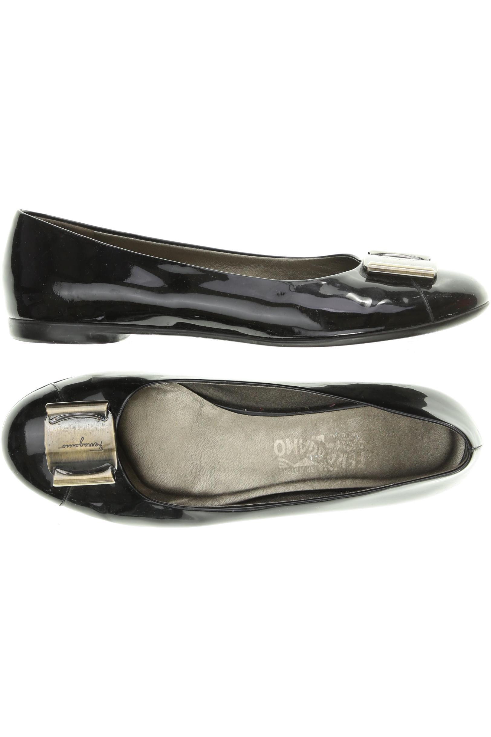 

Salvatore Ferragamo Damen Ballerinas, schwarz, Gr. 40