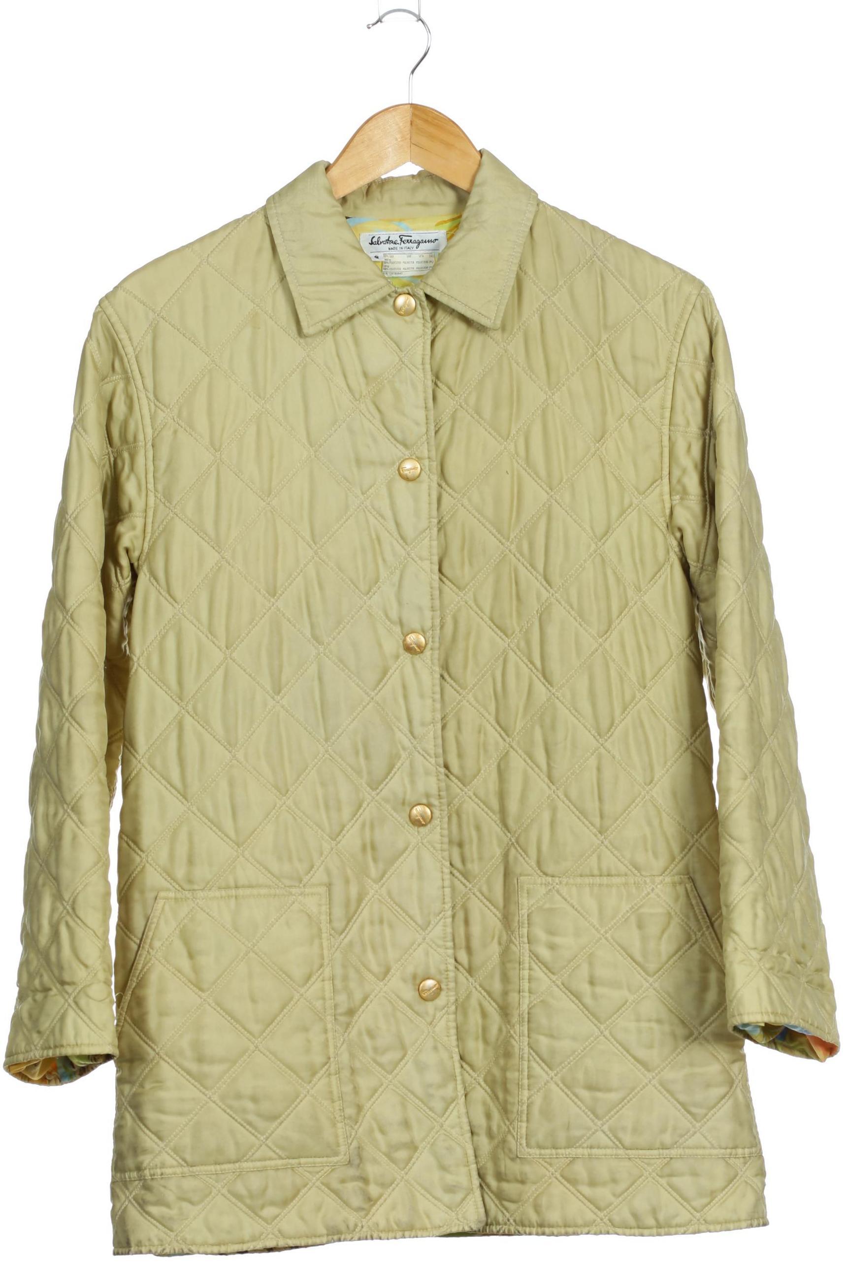 

Salvatore Ferragamo Damen Jacke, beige, Gr.
