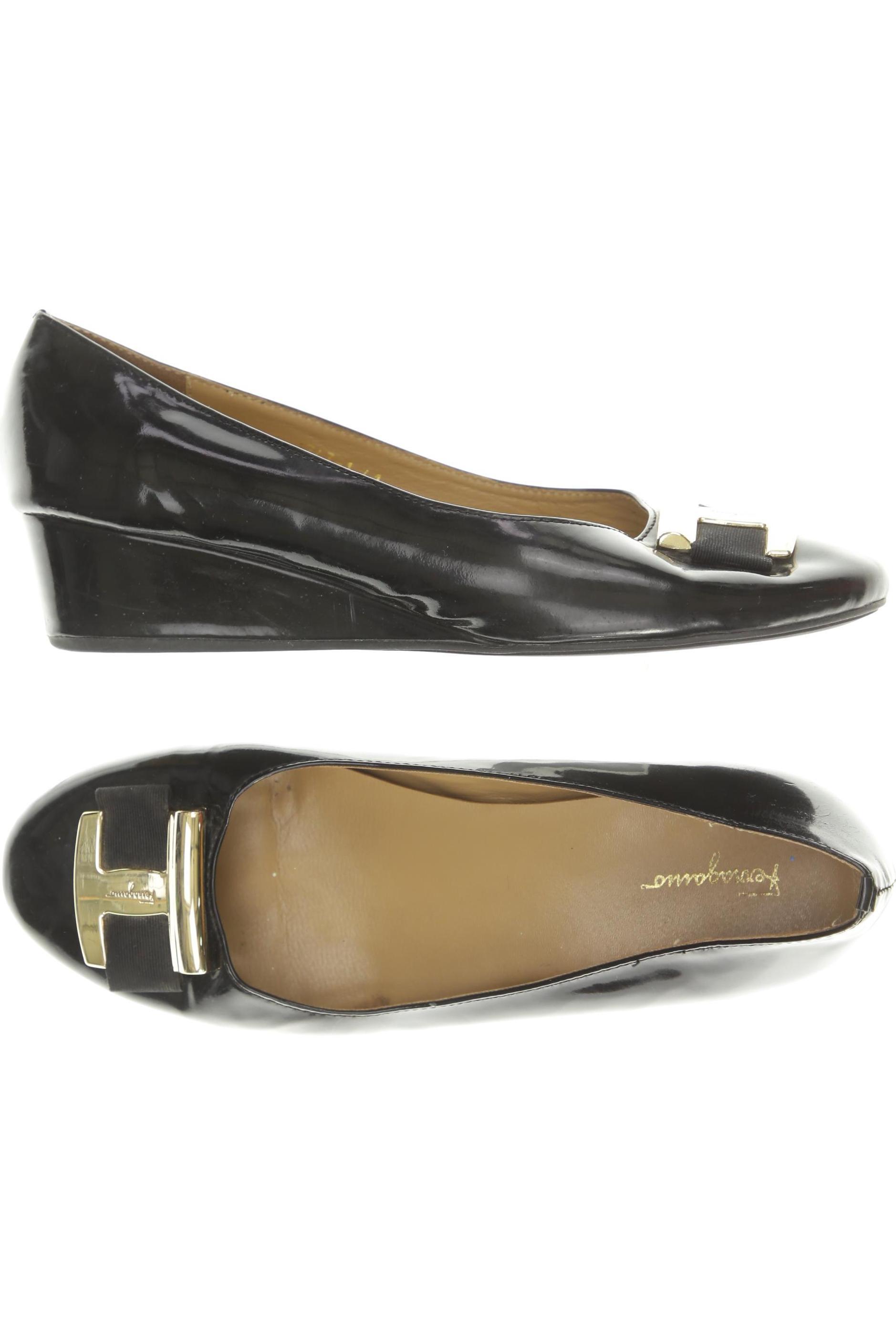 

Salvatore Ferragamo Damen Pumps, schwarz, Gr. 41