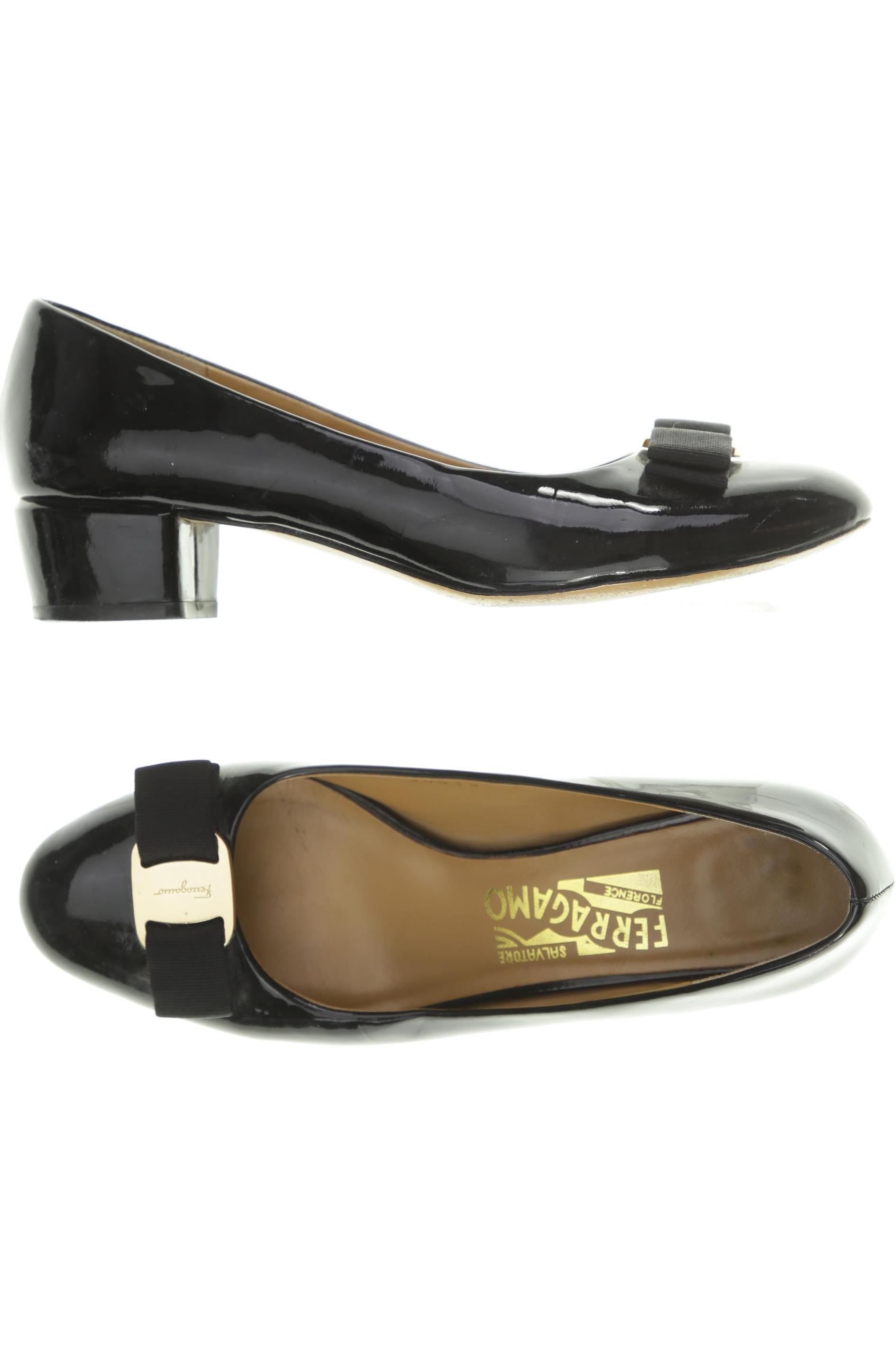 

Salvatore Ferragamo Damen Pumps, schwarz, Gr. 6