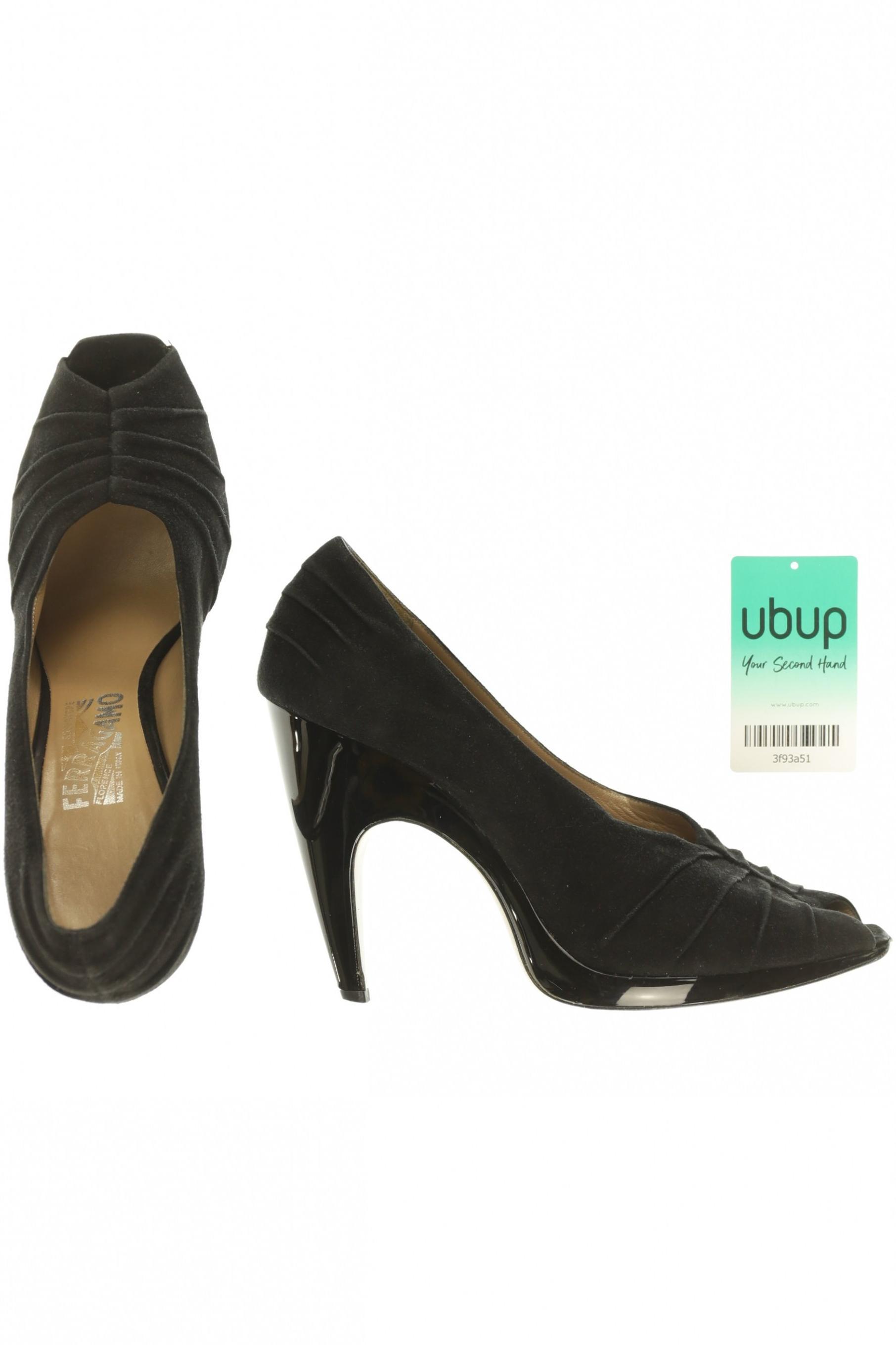 

Salvatore Ferragamo Damen Pumps, schwarz, Gr. 9.5