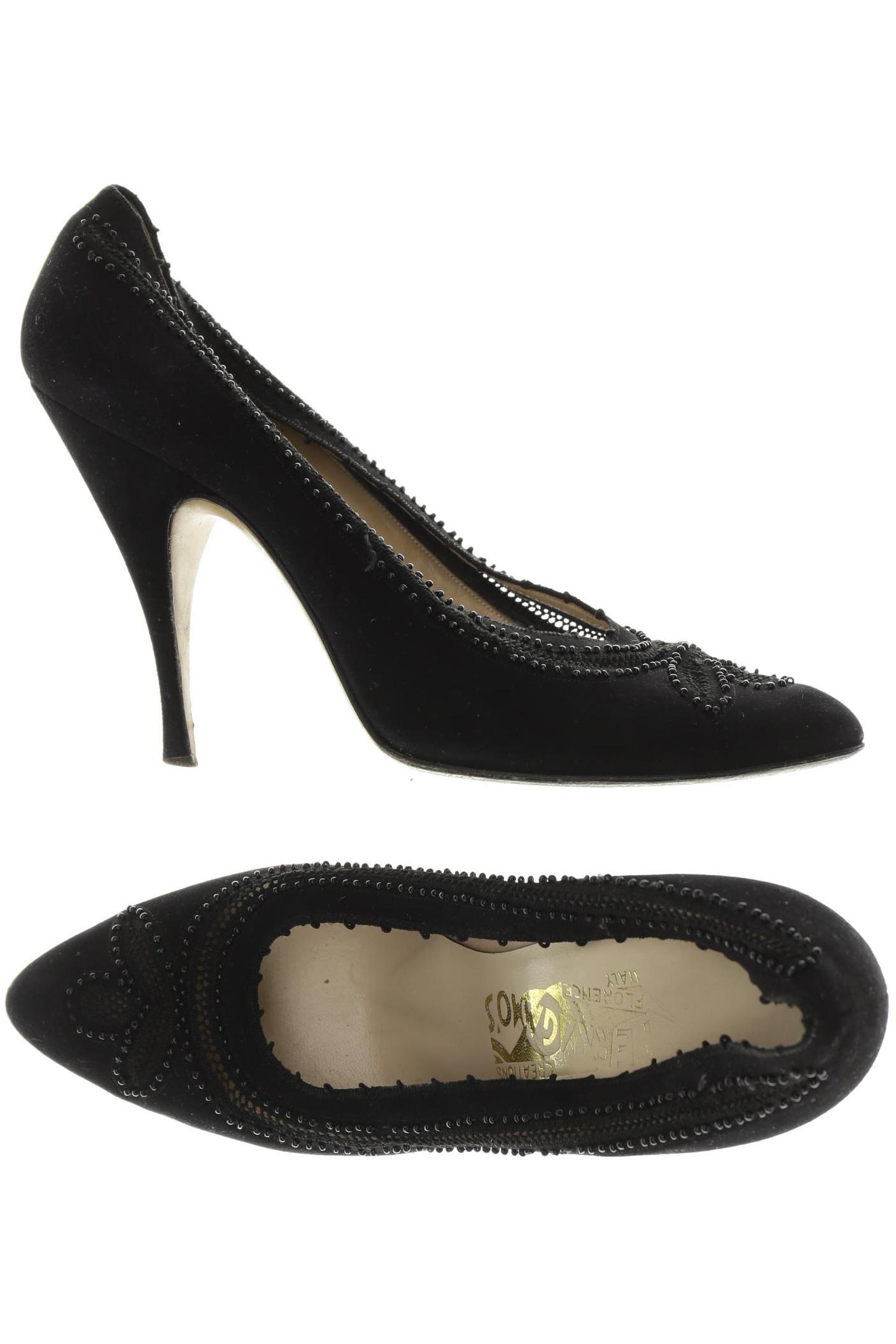 

Salvatore Ferragamo Damen Pumps, schwarz, Gr. 37