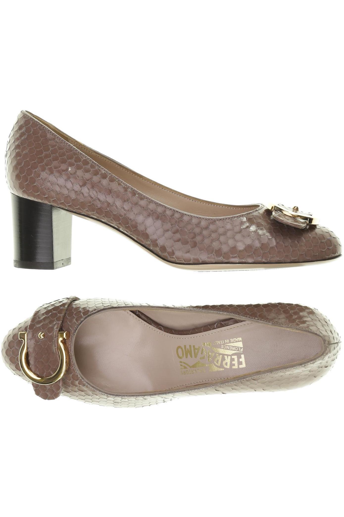 

Salvatore Ferragamo Damen Pumps, braun, Gr. 6