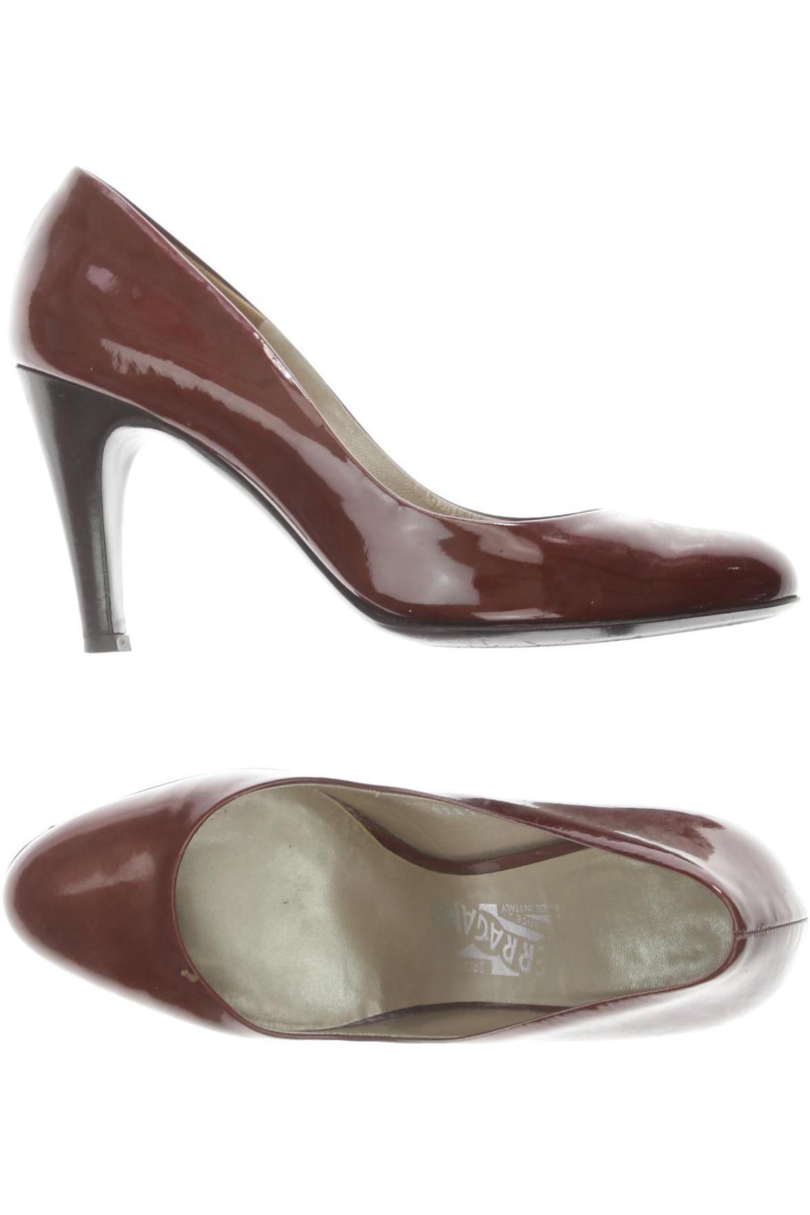 

Salvatore Ferragamo Damen Pumps, rot, Gr. 7.5