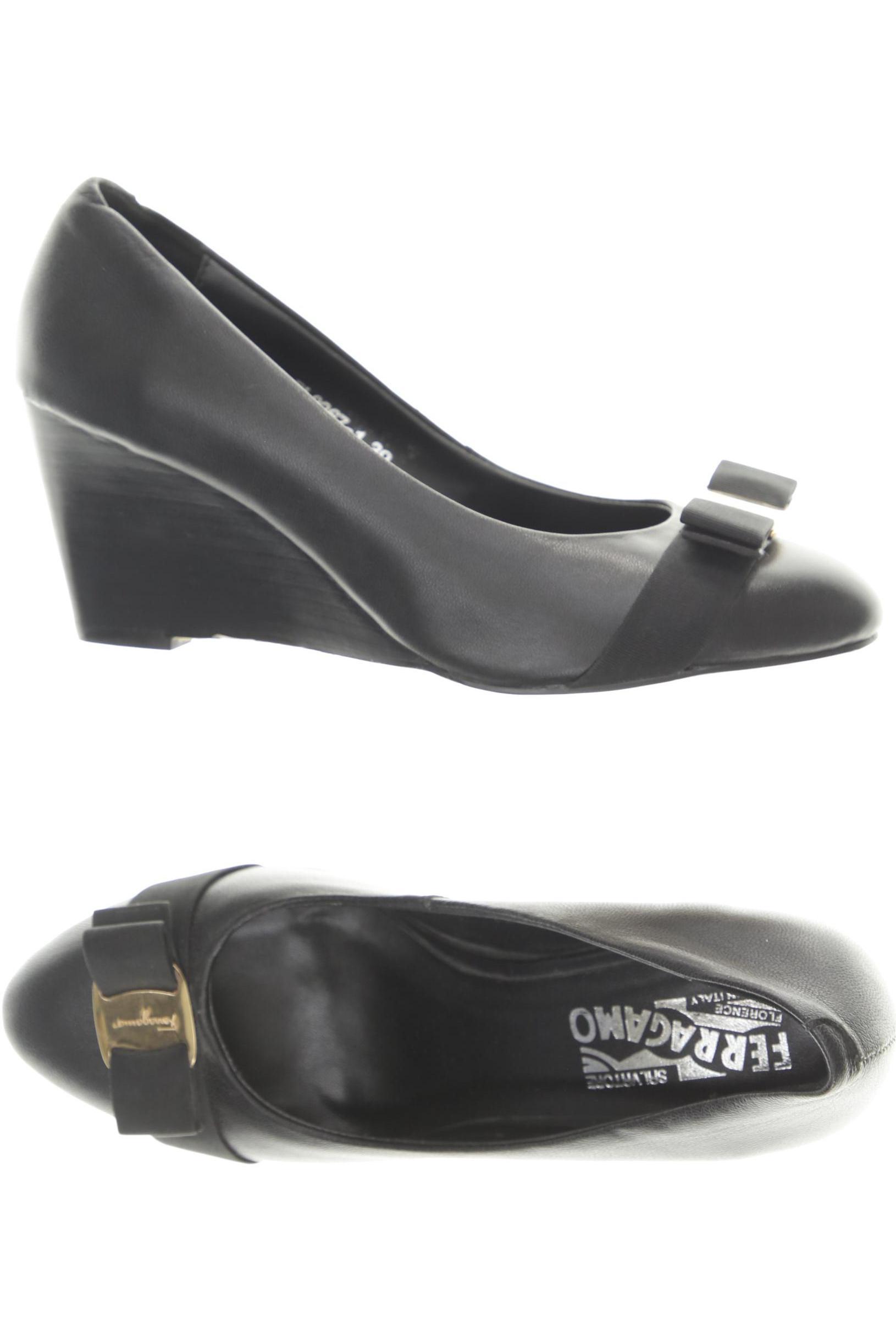 

Salvatore Ferragamo Damen Pumps, schwarz, Gr. 39