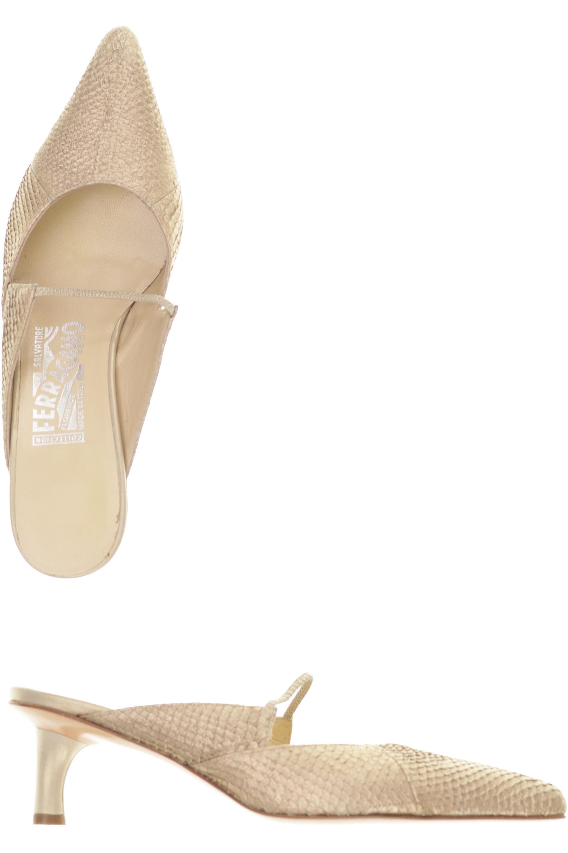 

Salvatore Ferragamo Damen Sandale, braun, Gr. 7