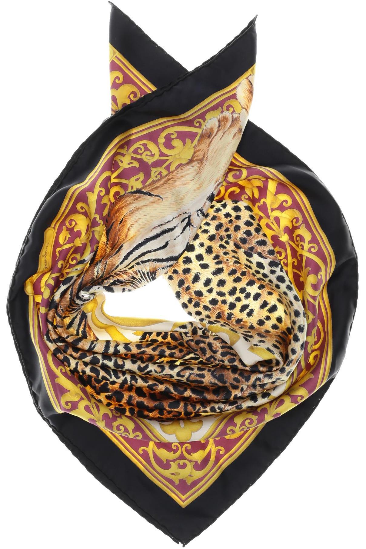 

Salvatore Ferragamo Damen Schal, gelb, Gr.