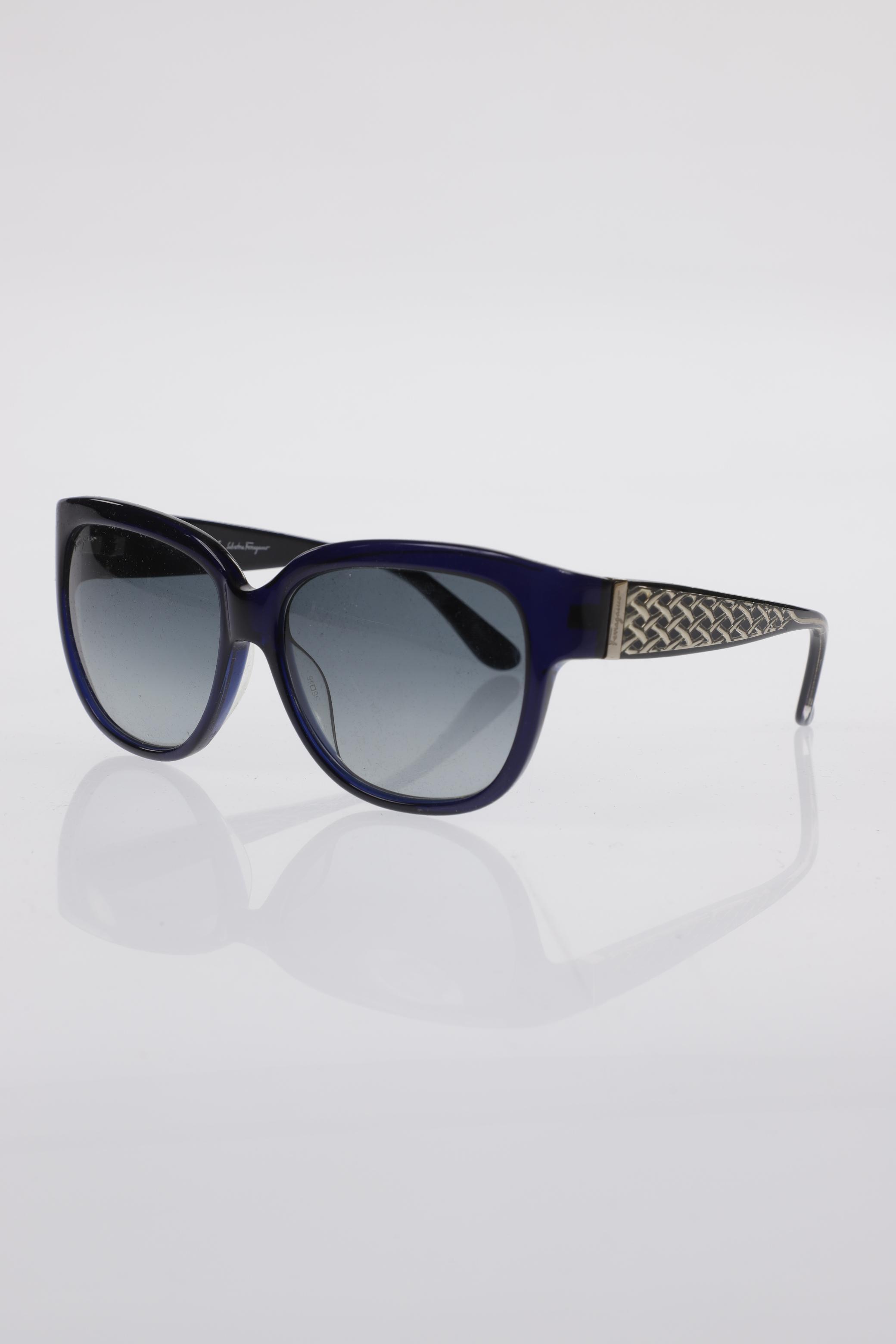 

Salvatore Ferragamo Damen Sonnenbrille, blau, Gr.