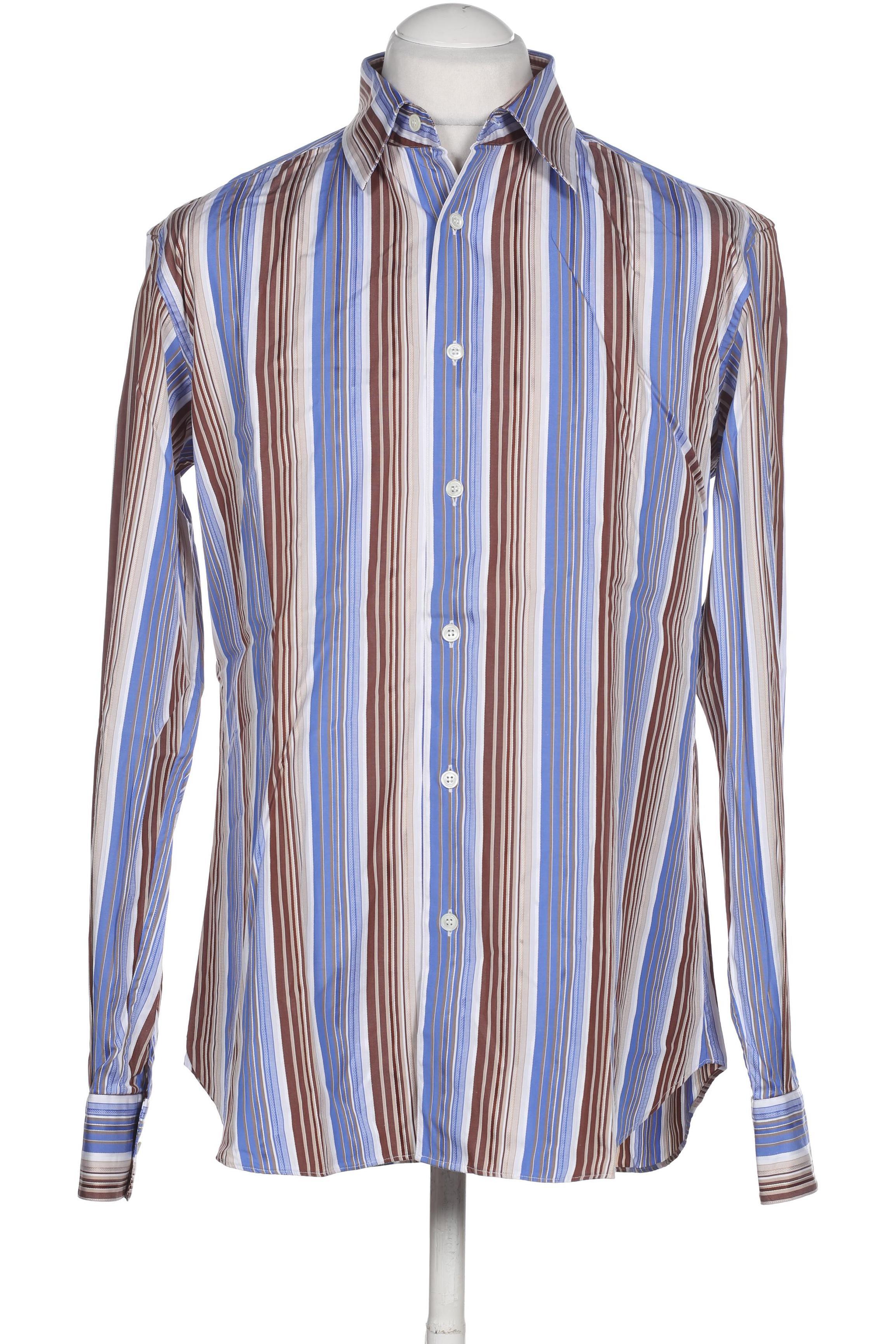 

Salvatore Ferragamo Herren Hemd, blau, Gr.