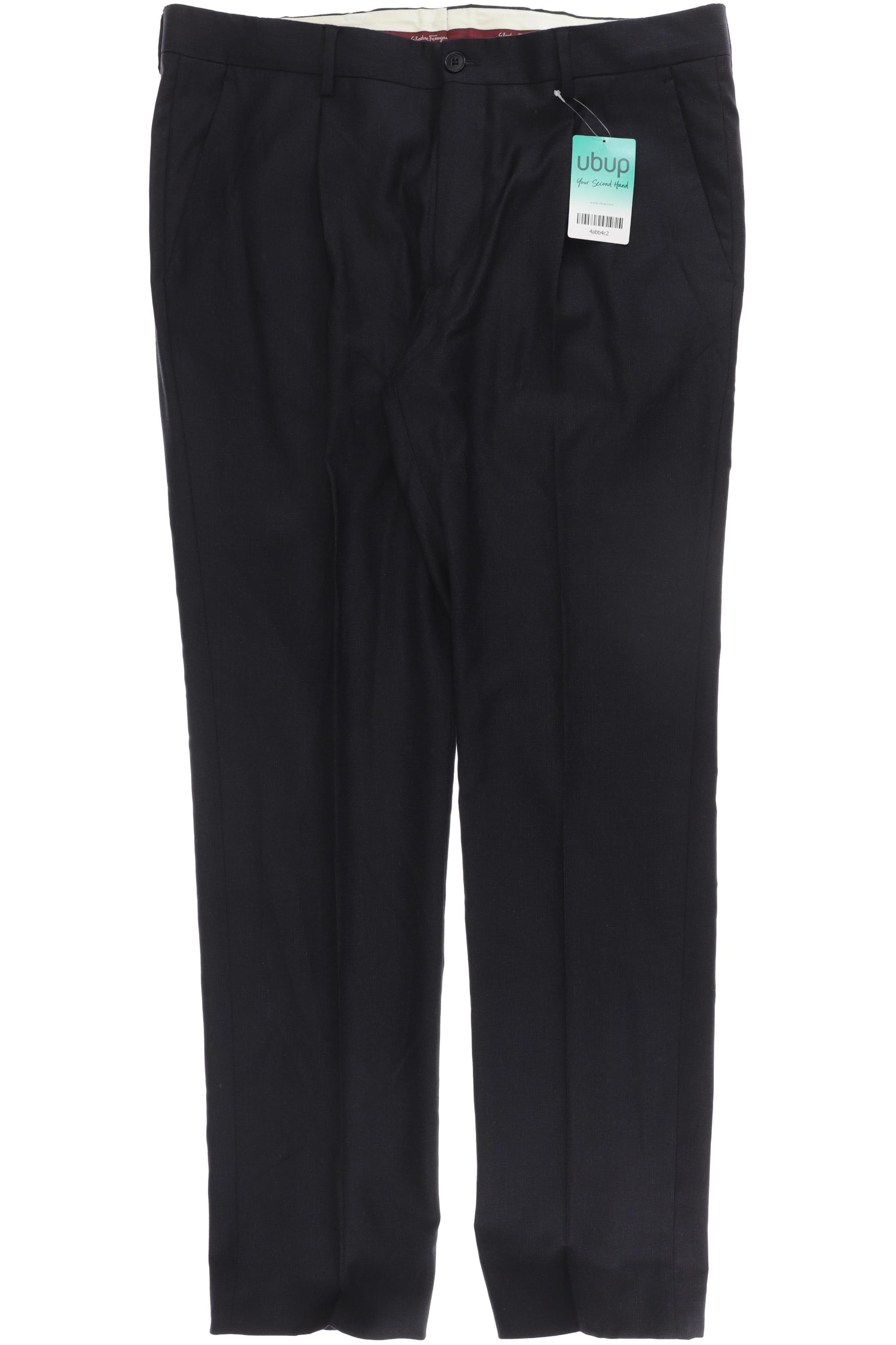 

Salvatore Ferragamo Herren Stoffhose, schwarz, Gr. 50