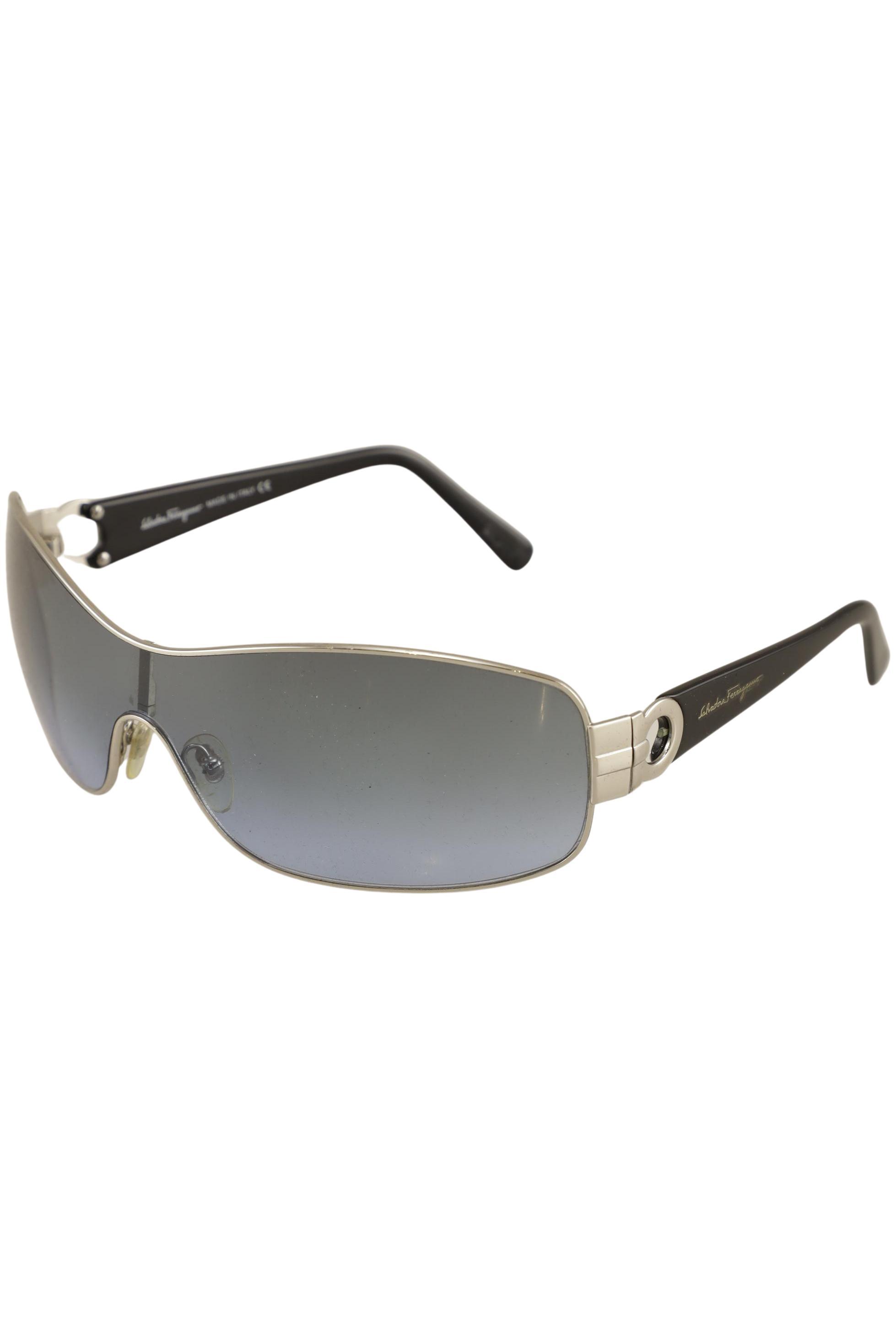 

Salvatore Ferragamo Damen Sonnenbrille, silber, Gr.