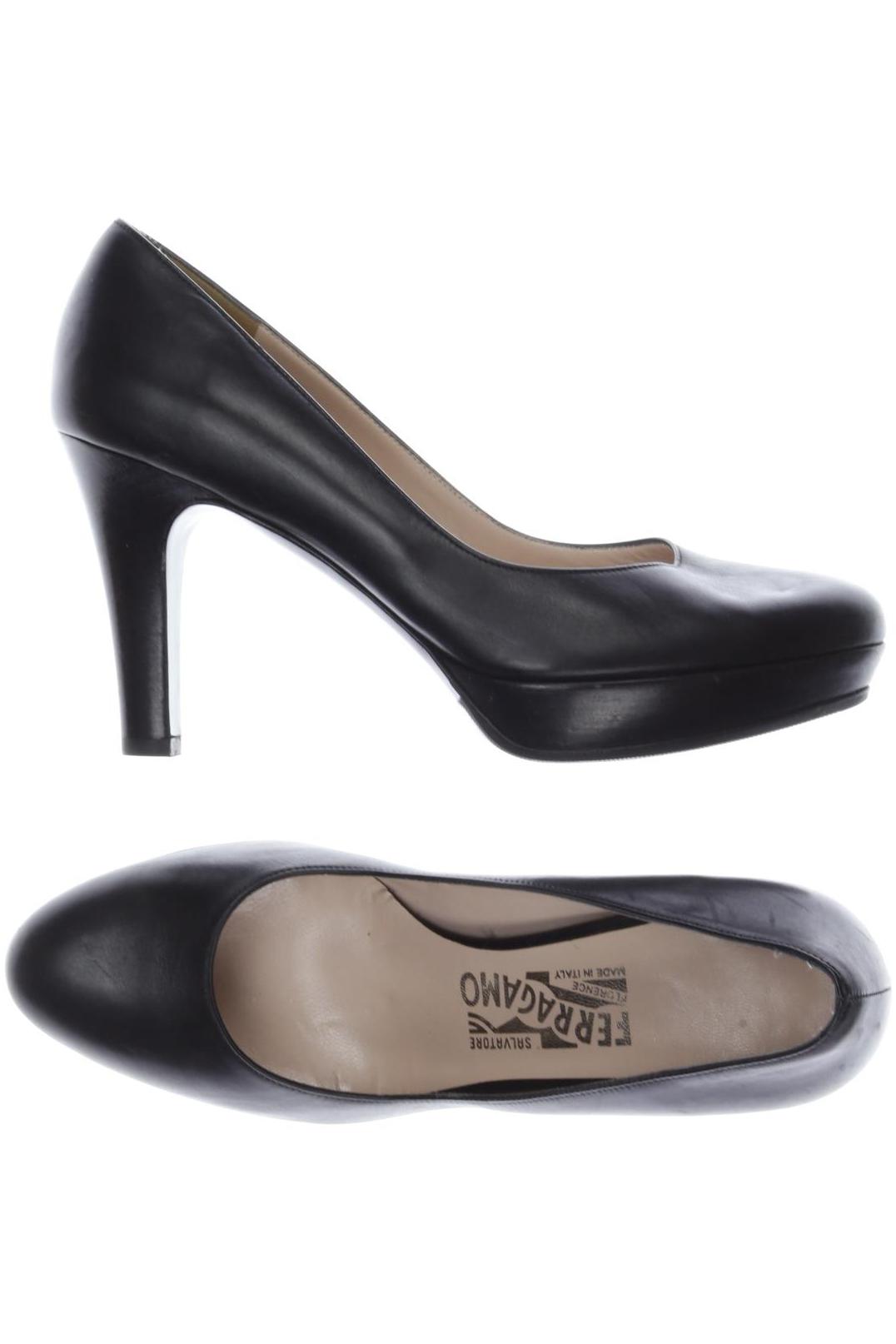 

Salvatore Ferragamo Damen Pumps, schwarz, Gr. 6.5