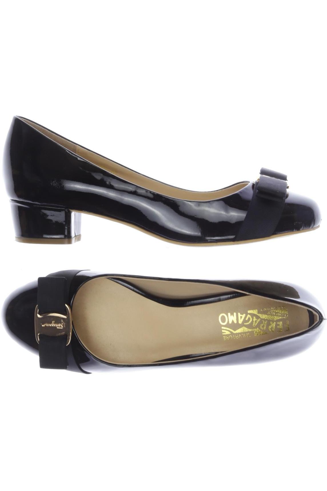 

Salvatore Ferragamo Damen Ballerinas, schwarz, Gr. 37