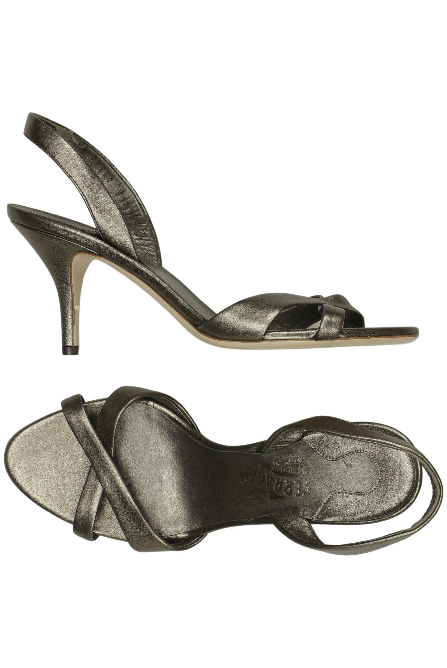 

Salvatore Ferragamo Damen Sandale, gold, Gr. 9