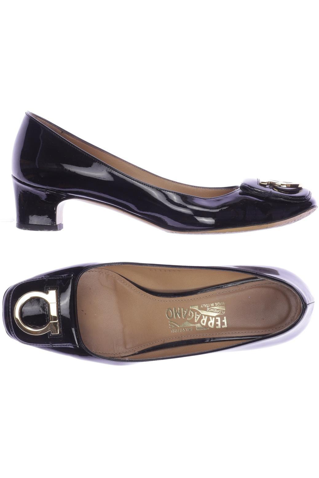 

Salvatore Ferragamo Damen Pumps, schwarz, Gr. 40