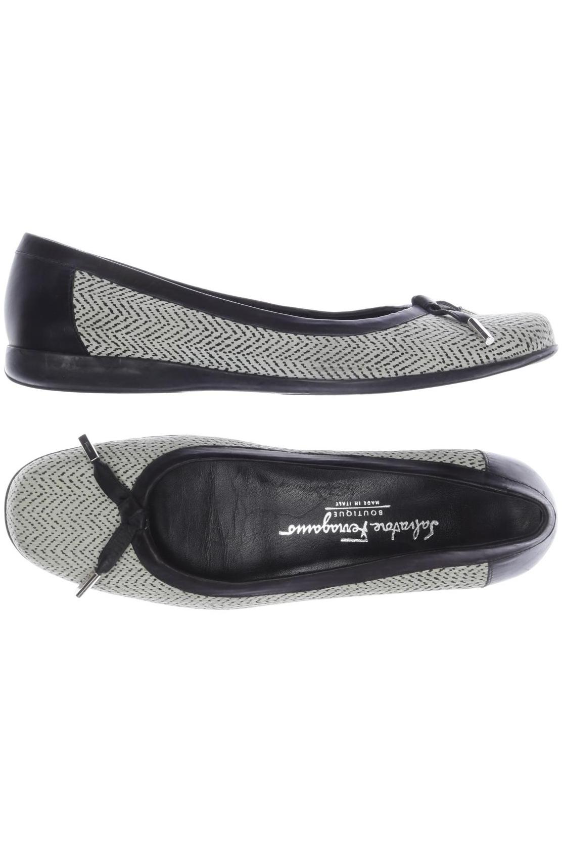 

Salvatore Ferragamo Damen Ballerinas, grau, Gr. 36