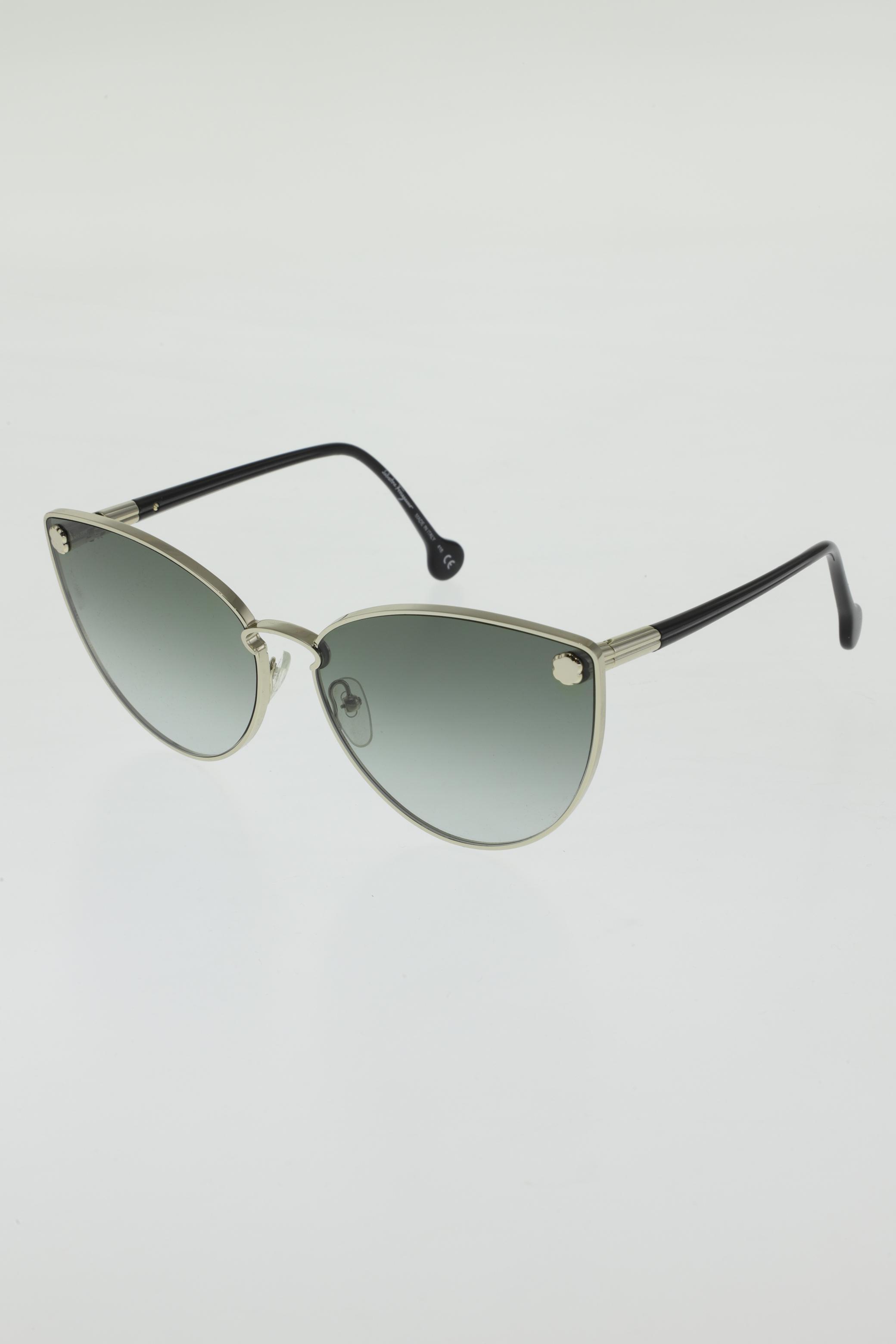 

Salvatore Ferragamo Damen Sonnenbrille, grau, Gr.