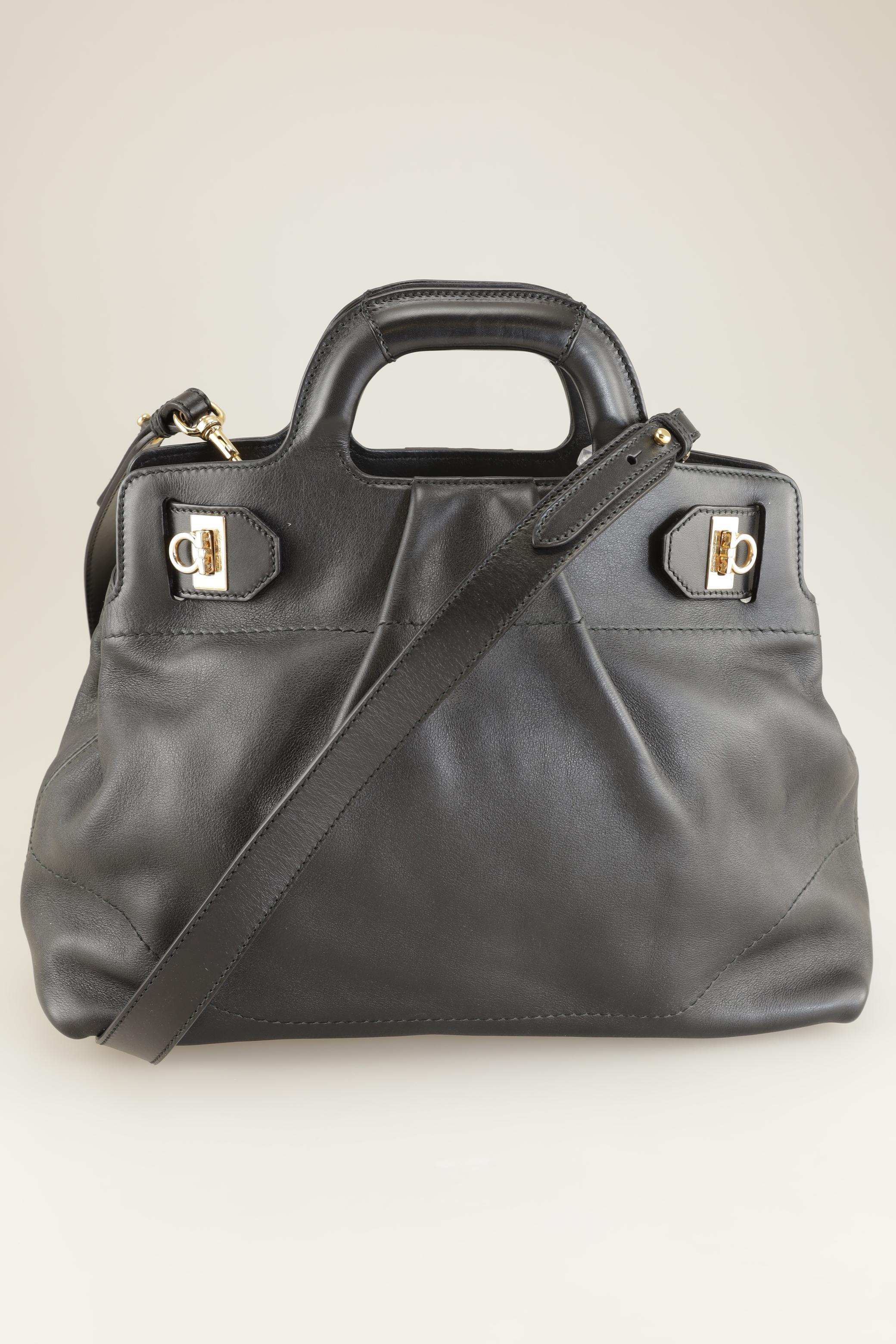 

Salvatore Ferragamo Damen Handtasche, schwarz, Gr.